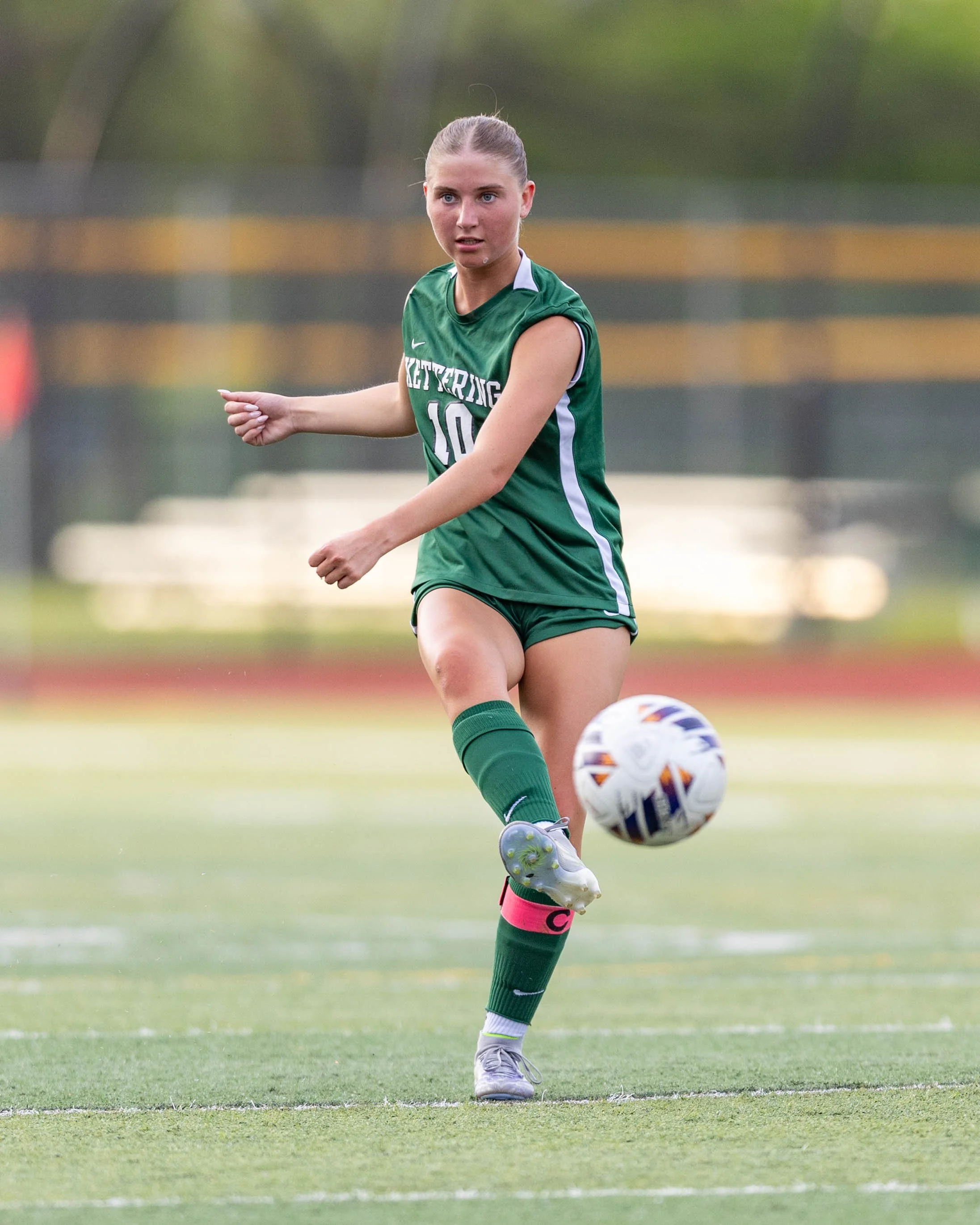 #10 kicks the ball