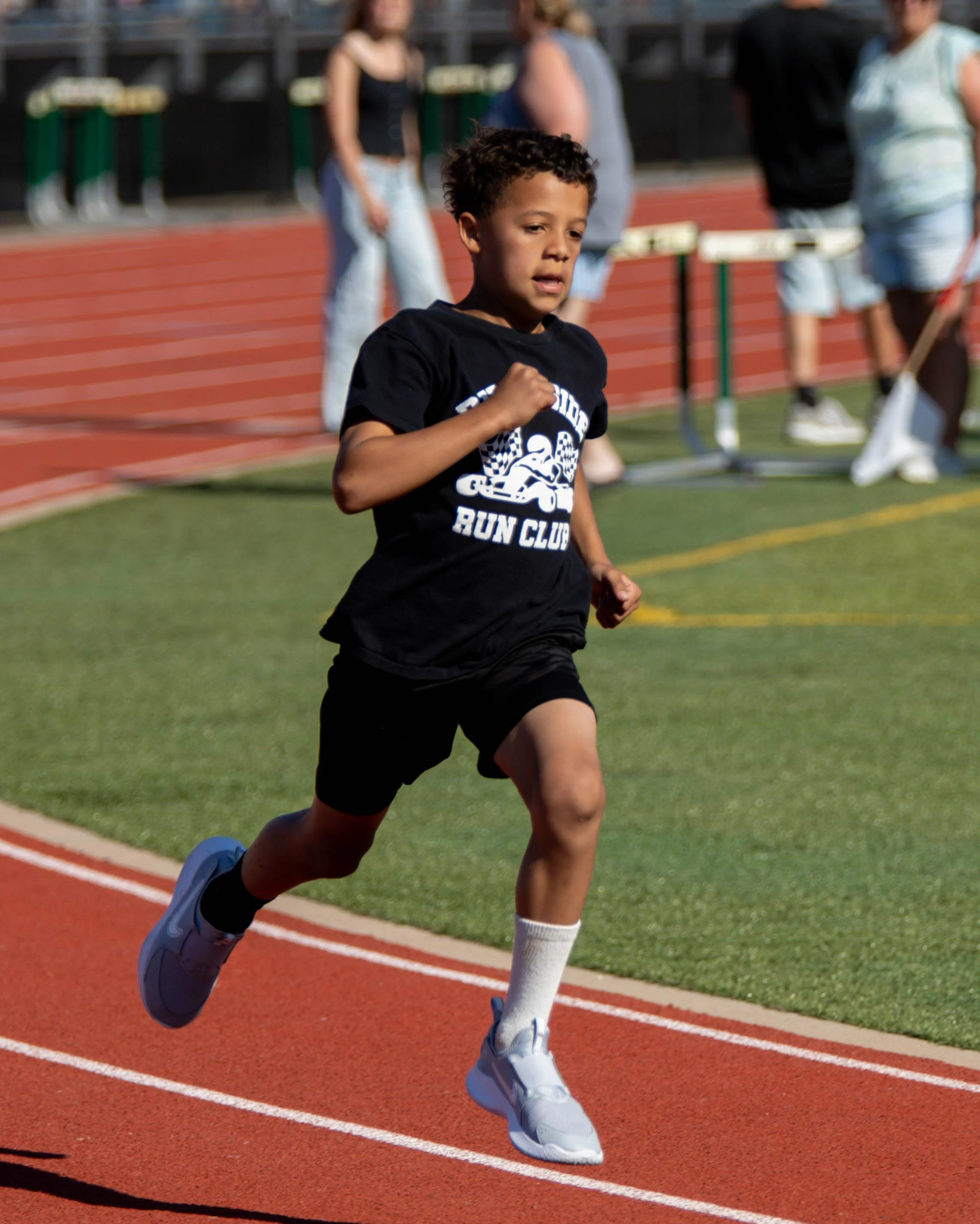 Riverside runner starts the race