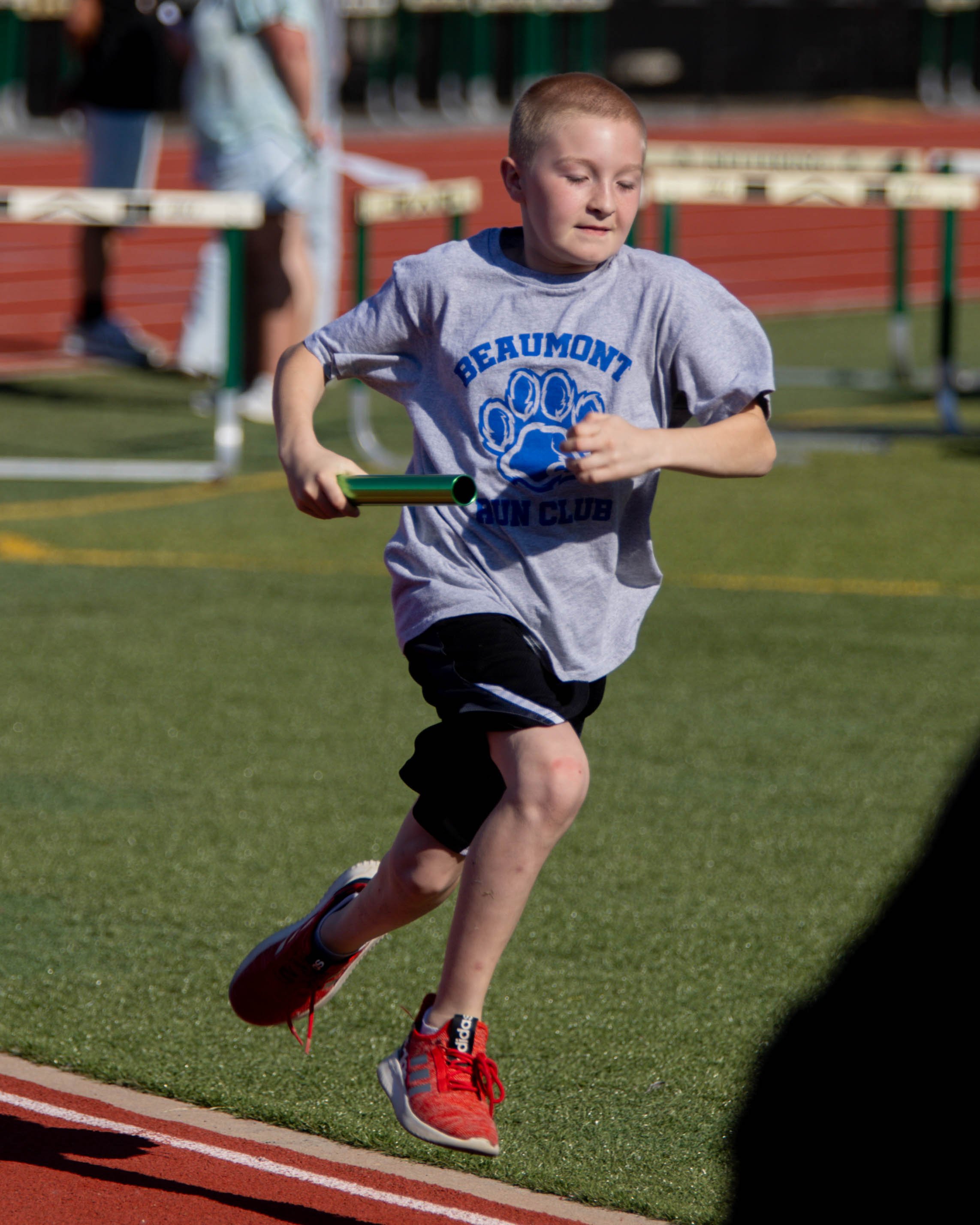 Beaumont runner starts the race