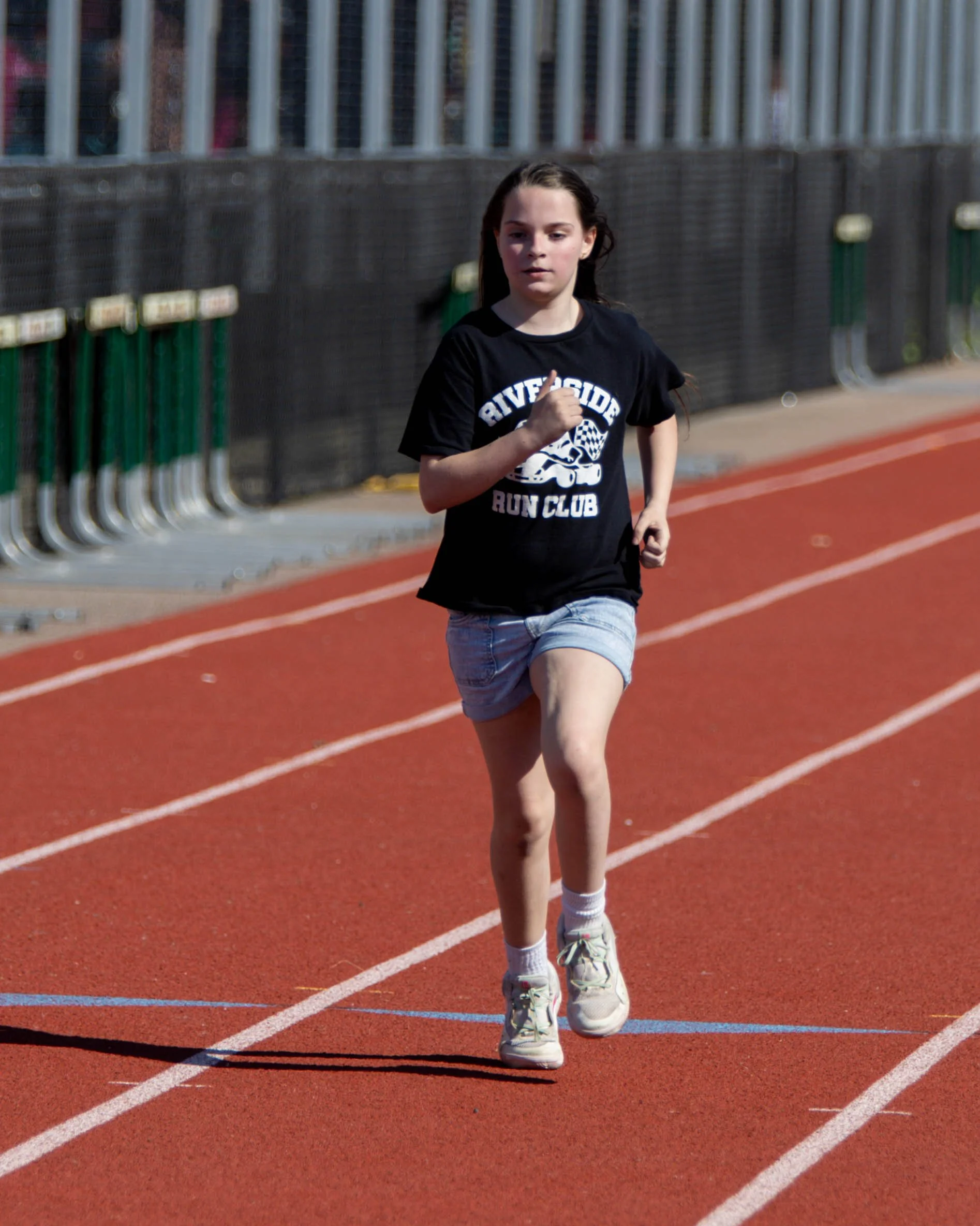 Riverside runner finishes the race