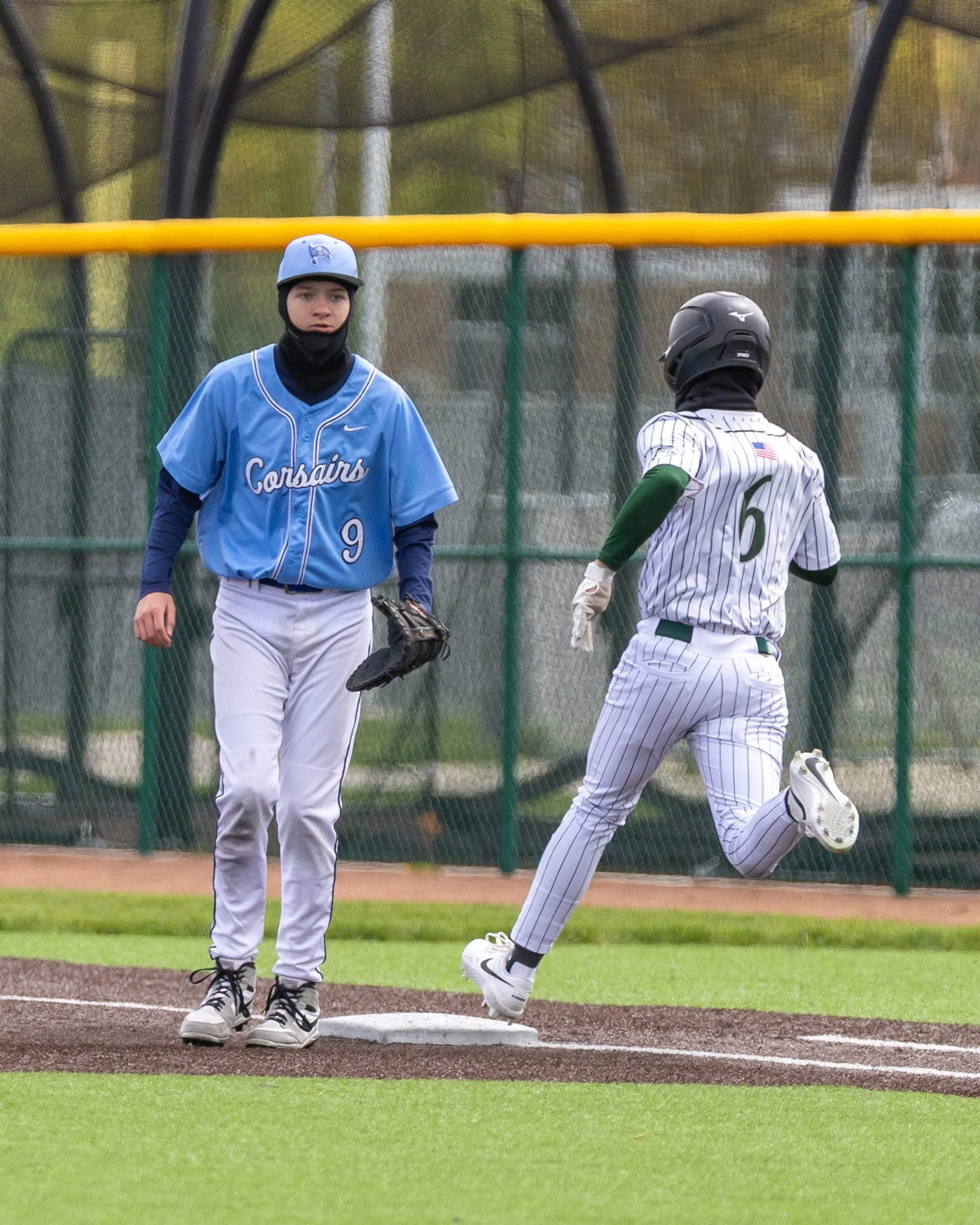 Kettering #6 safe at 1st base