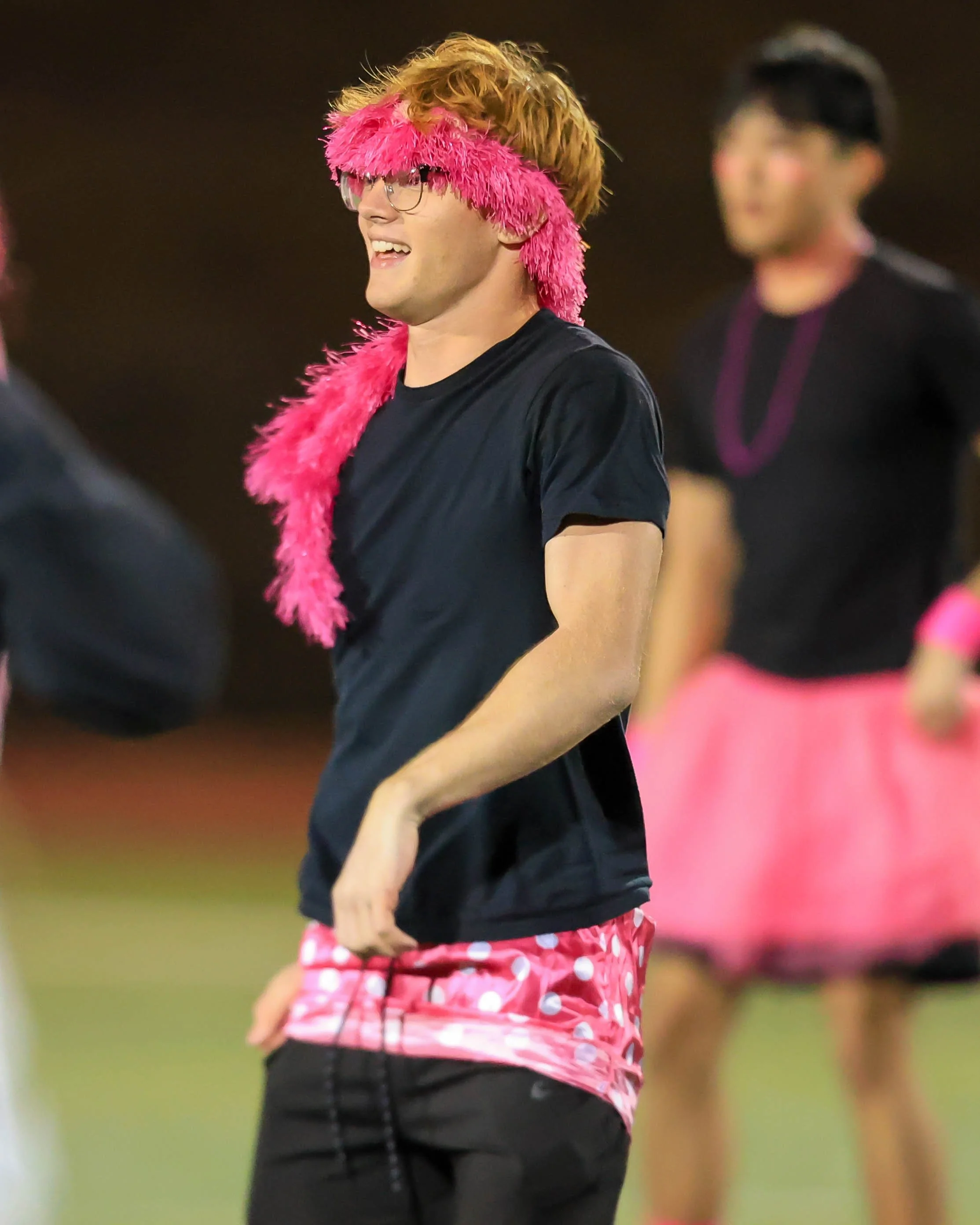 Dance team member