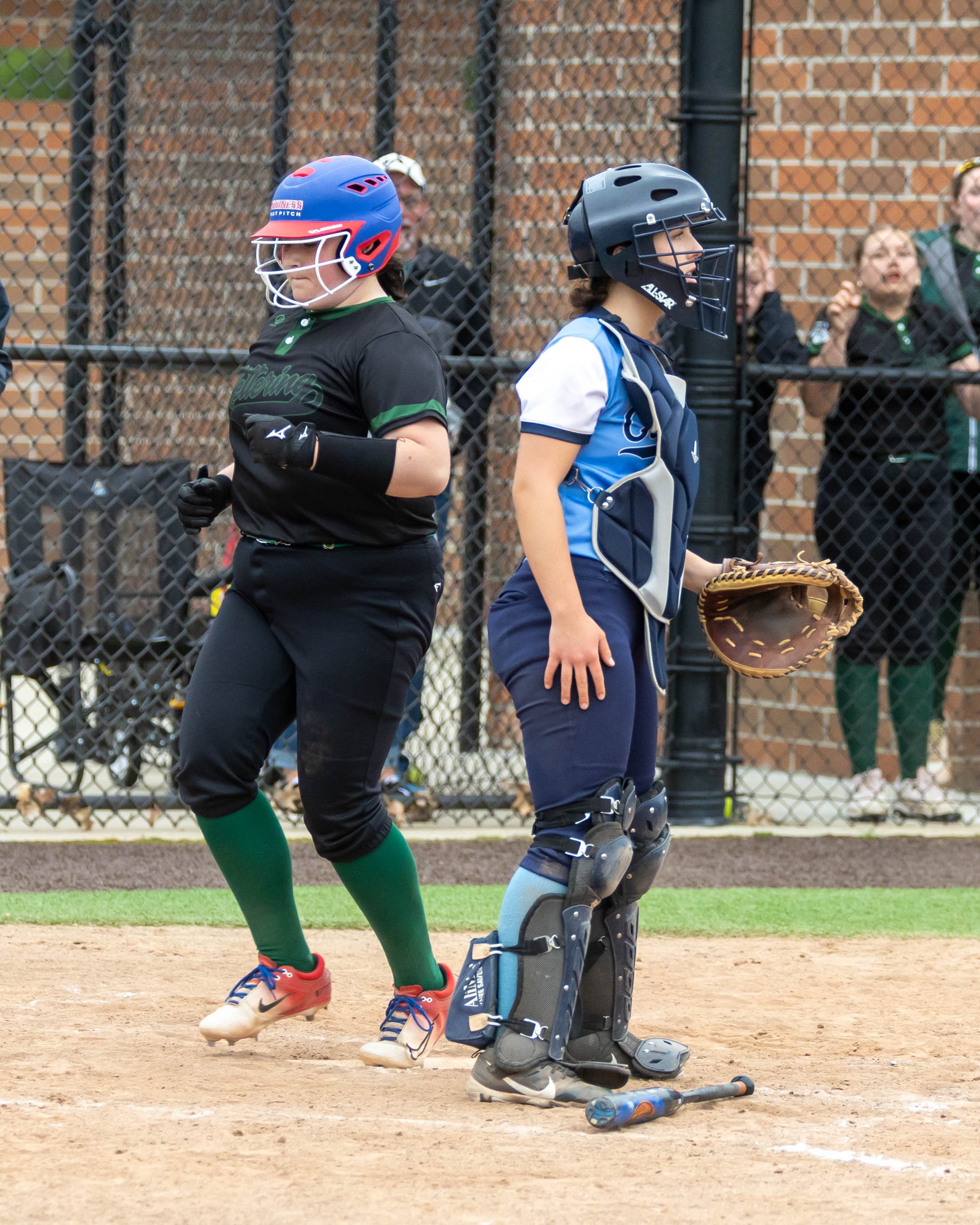 Kettering runner crosses the plate