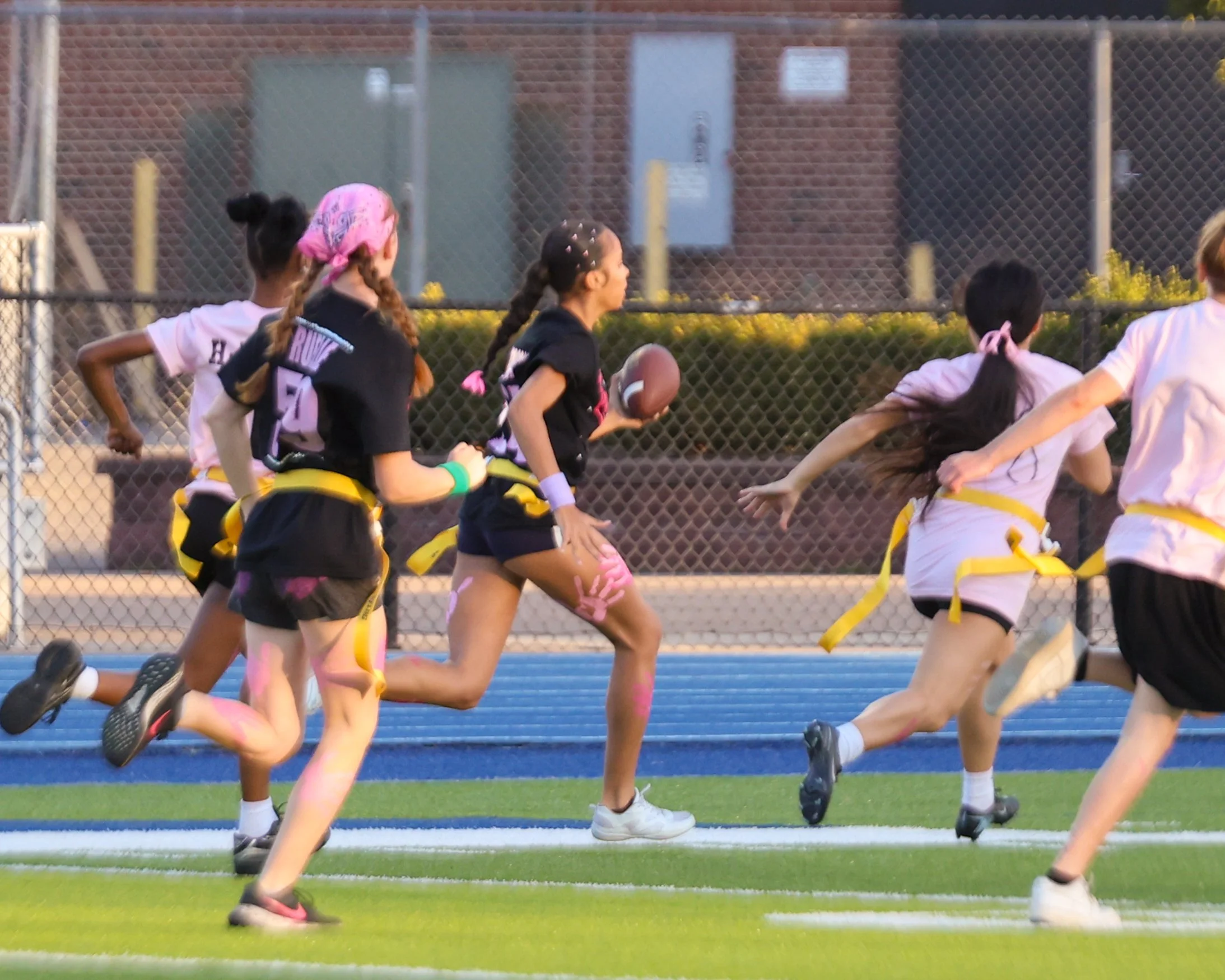WM Senior runs the ball