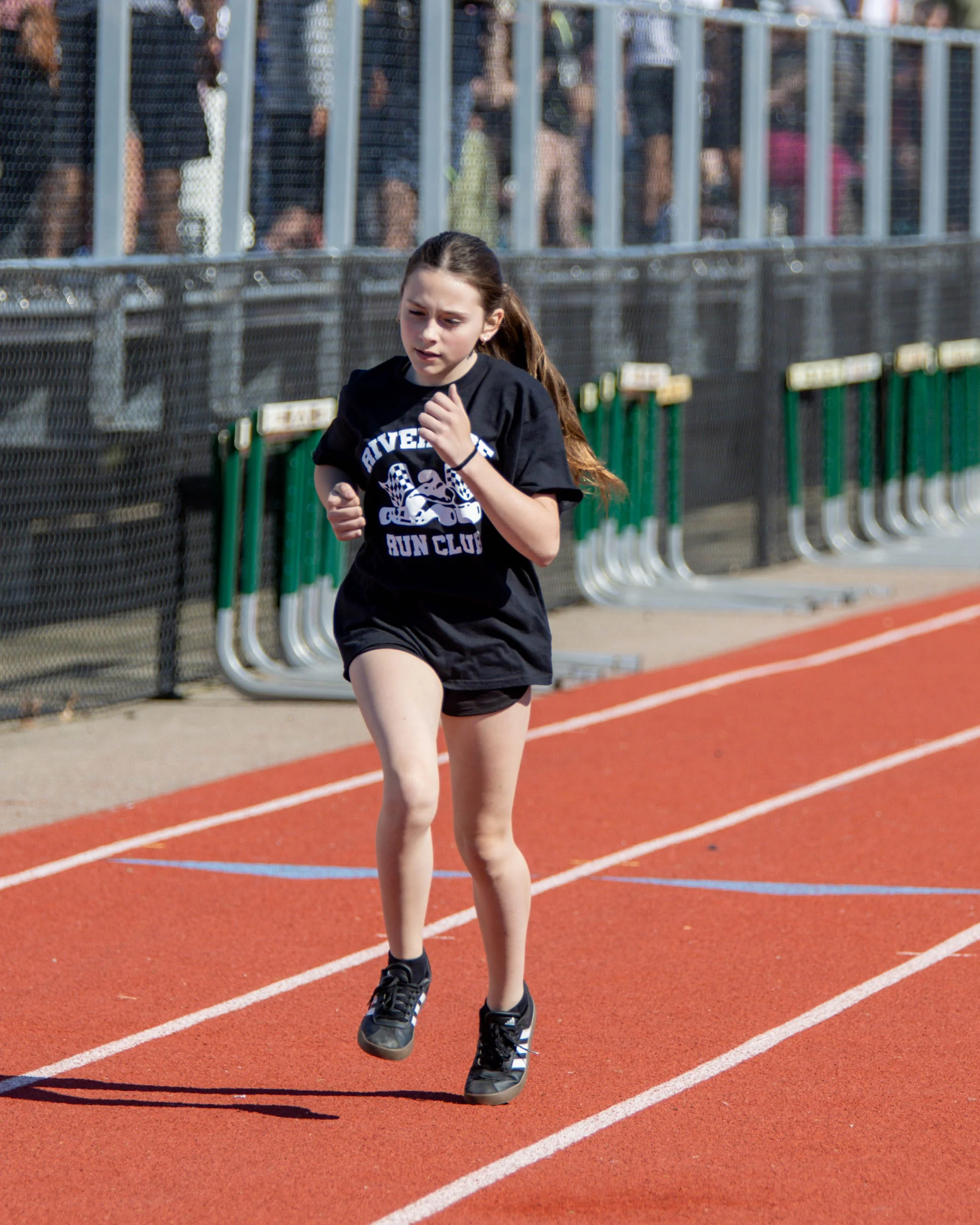 Riverside runner finishes the race
