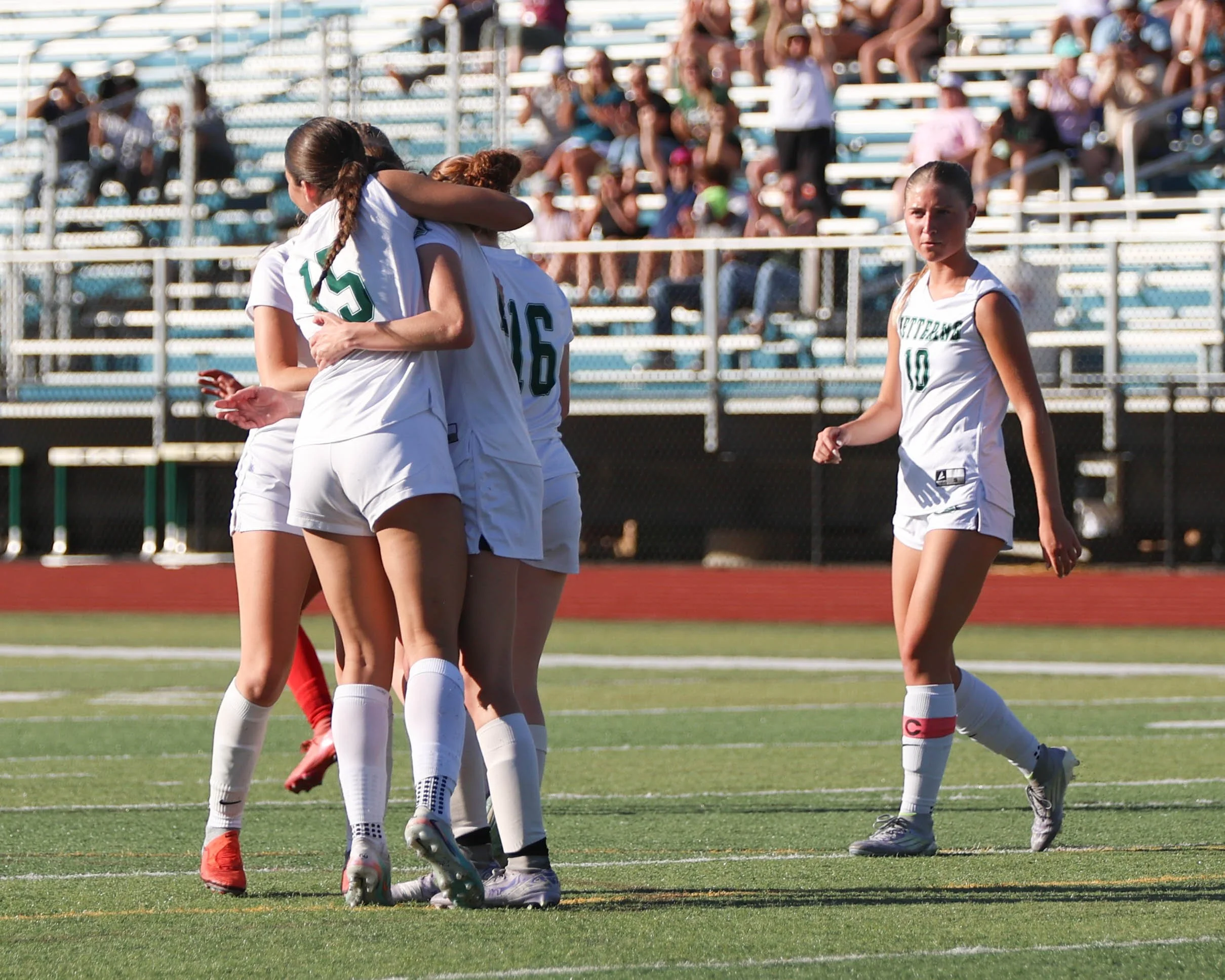 #22 scores and celebrates the penalty kick