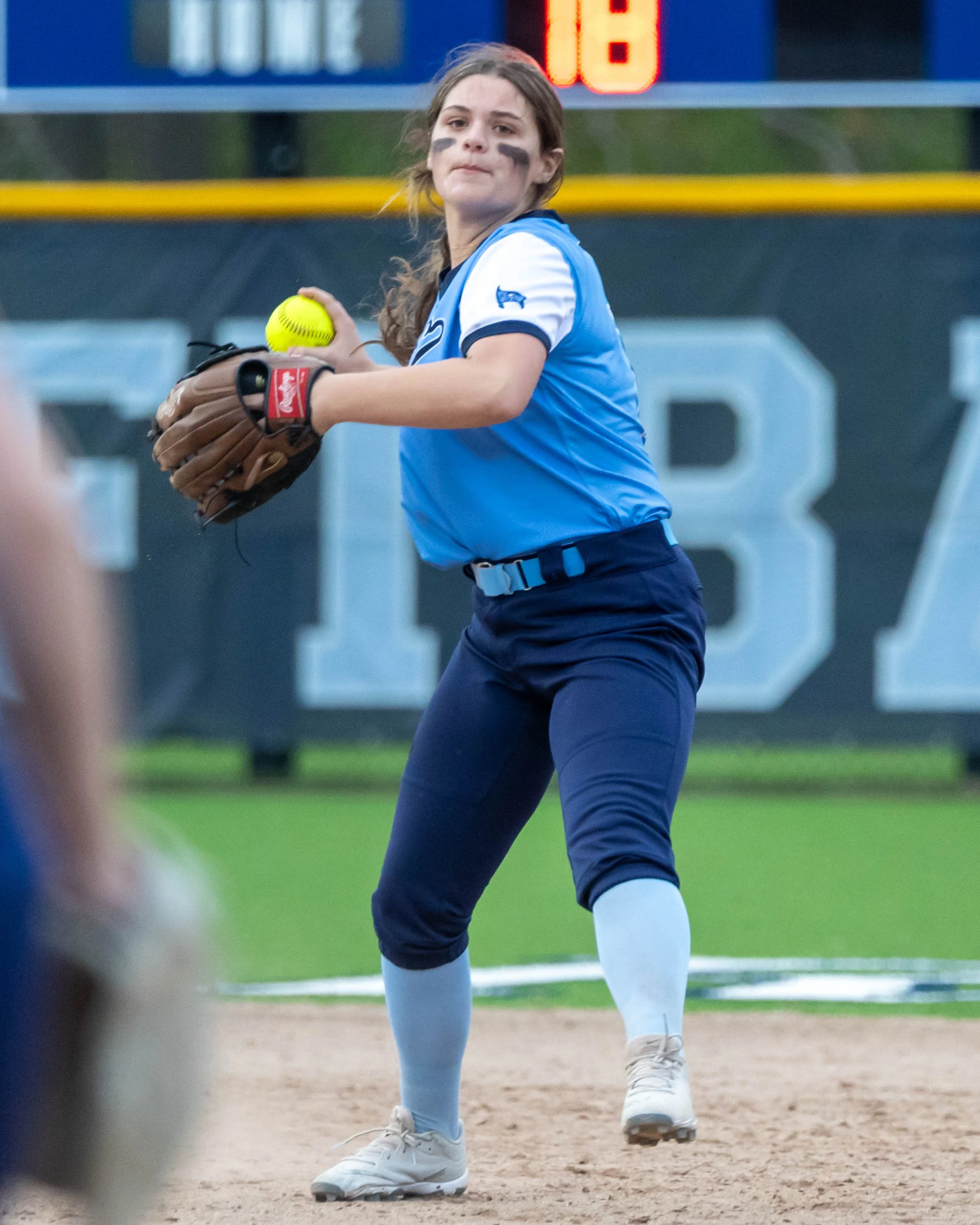 Mott short stop throws to first base