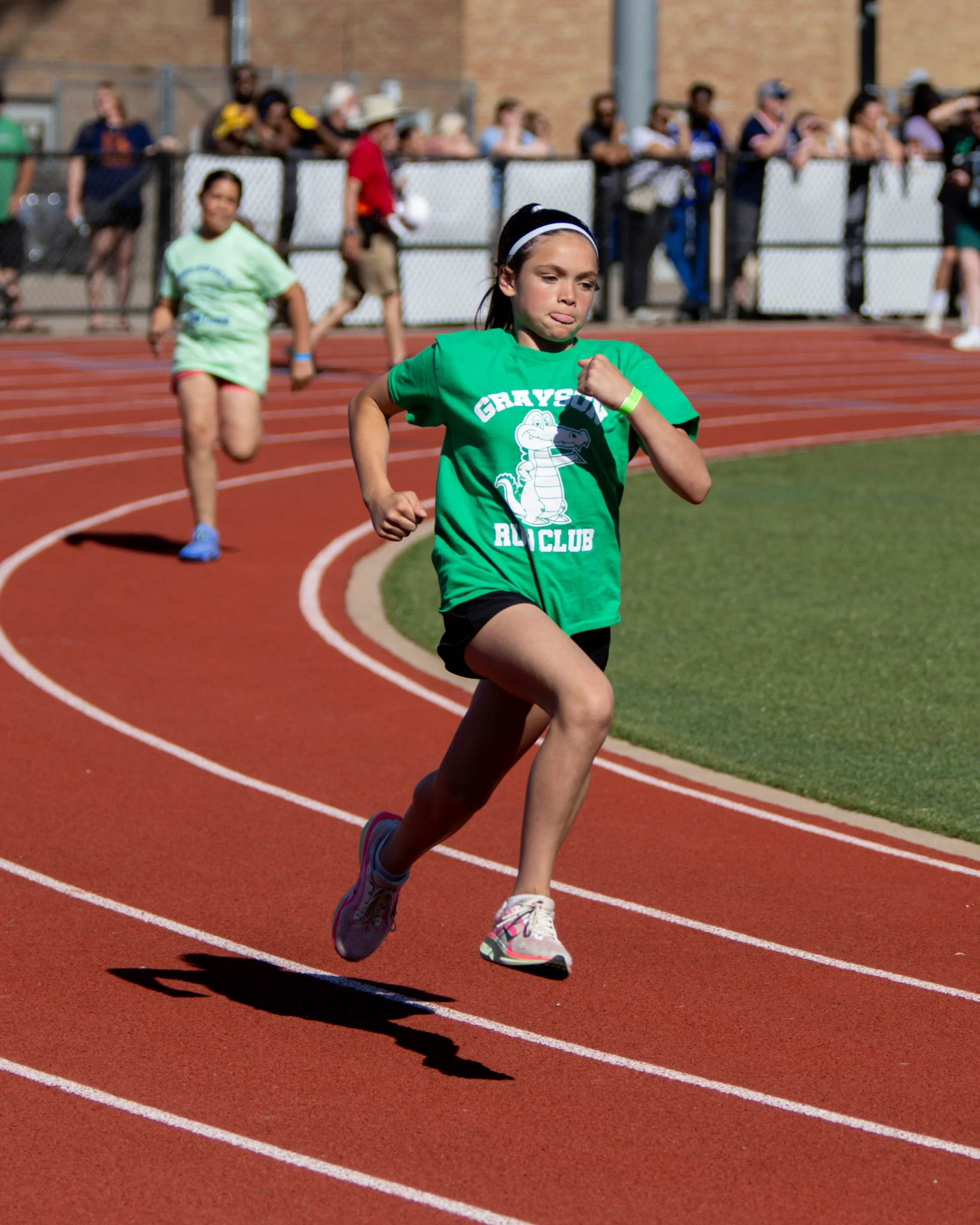 Grayson  runner starts the race