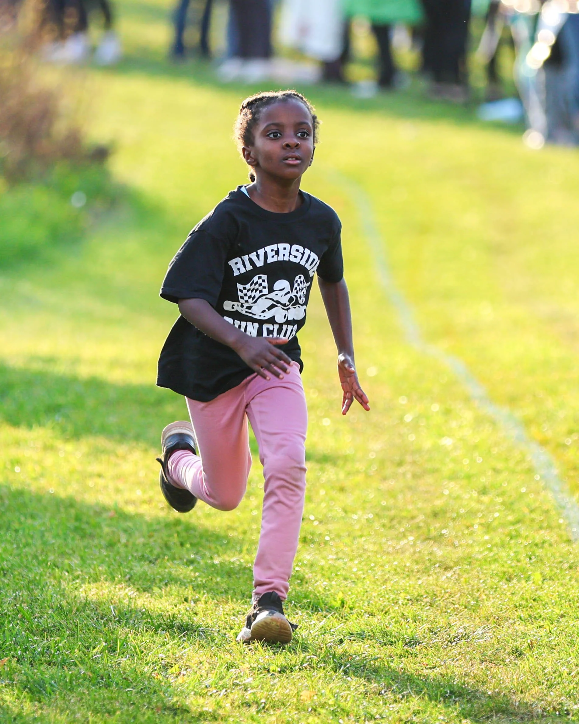 Riverside girl runner
