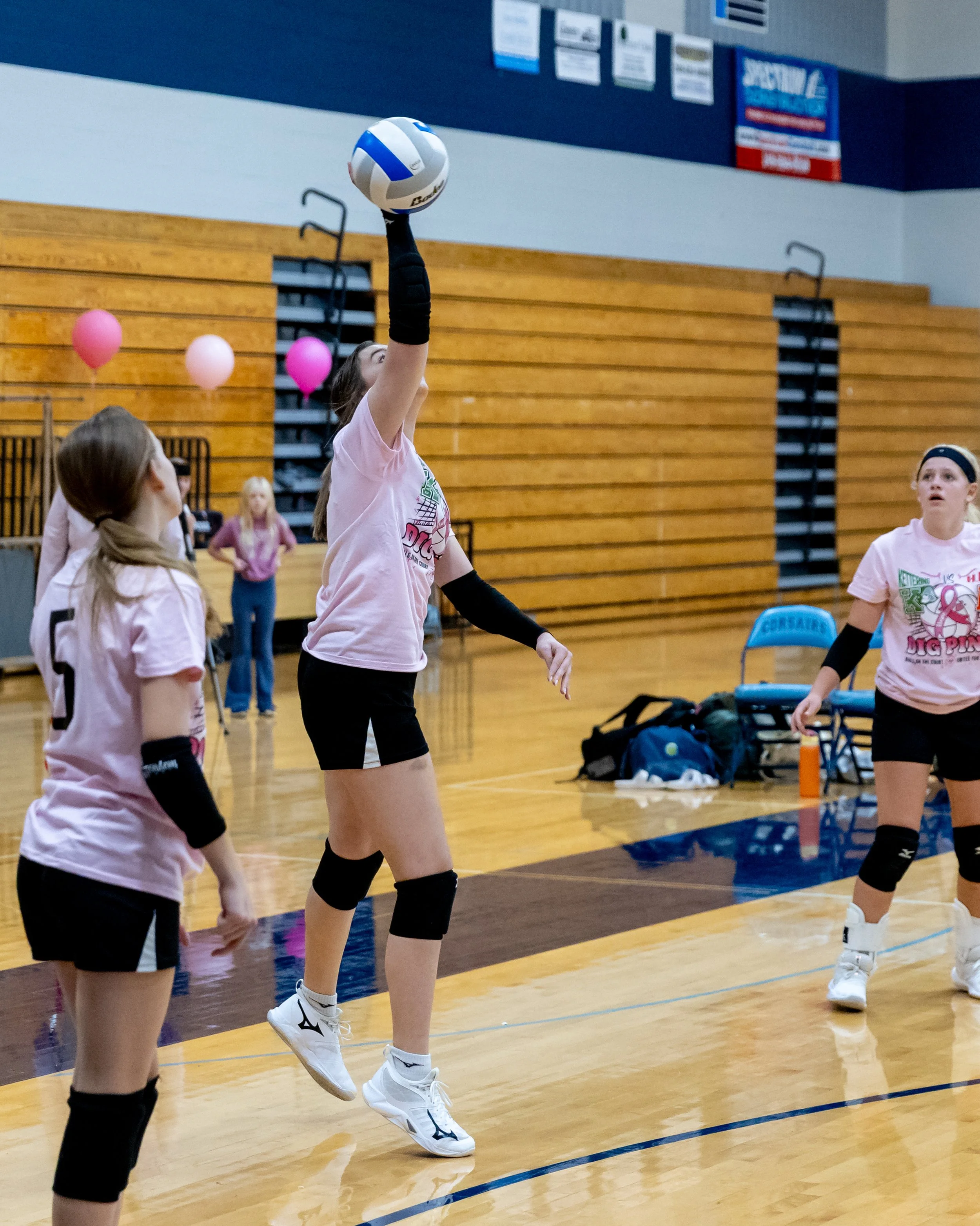 Firebird player hits the ball