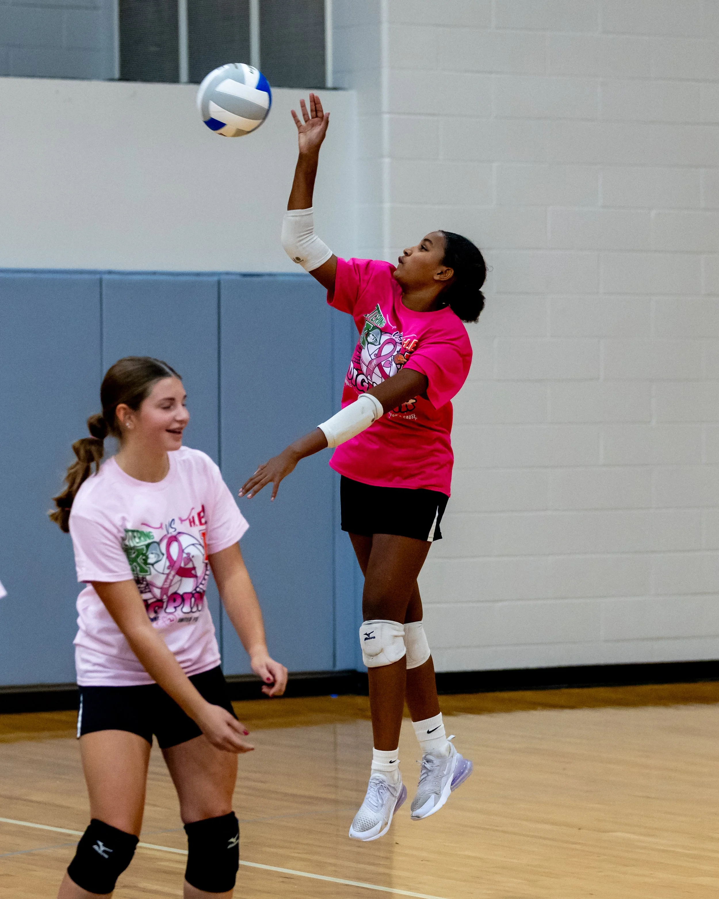 Firebird player hits the ball