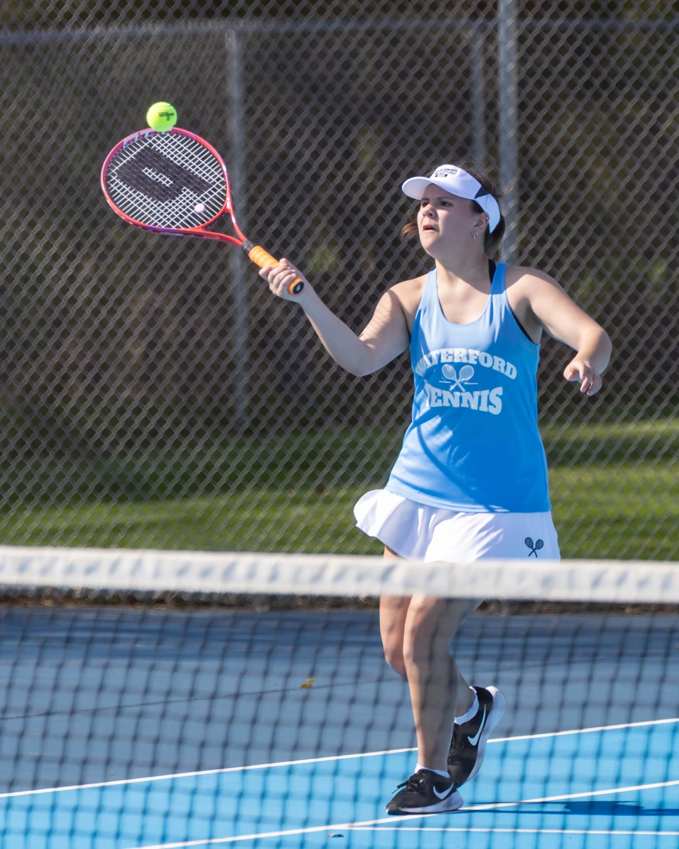 Waterford United player returns the ball