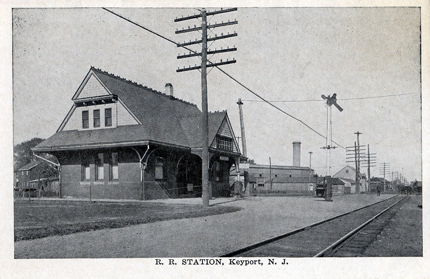 R. R. Station, Keyport, N. J. - front.JPG