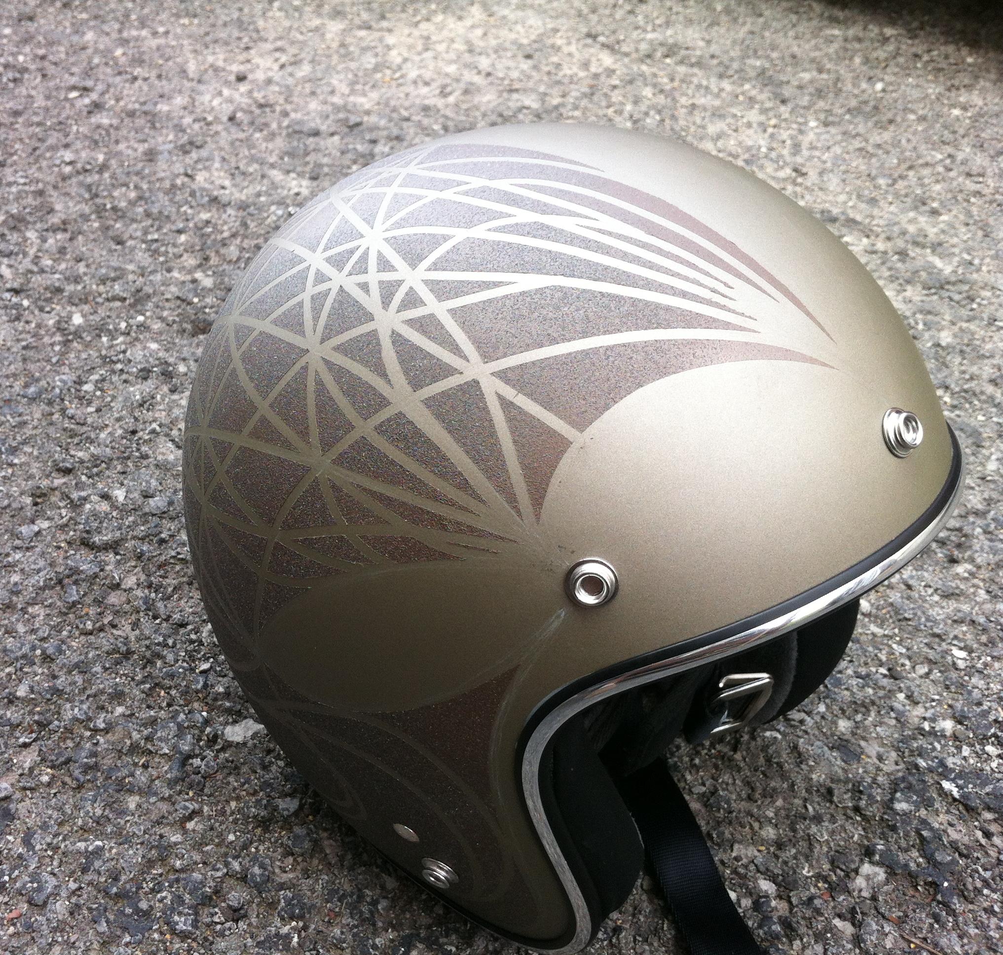 Helmet Paint Treatment
