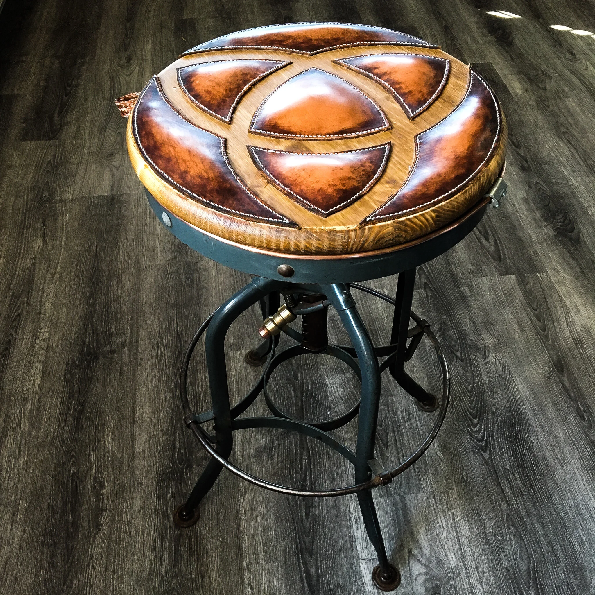 Custom Toledo Stool 