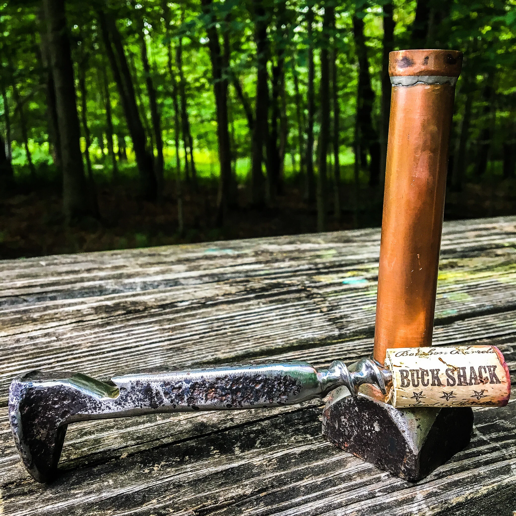 Railroad Spike Bottle Opener