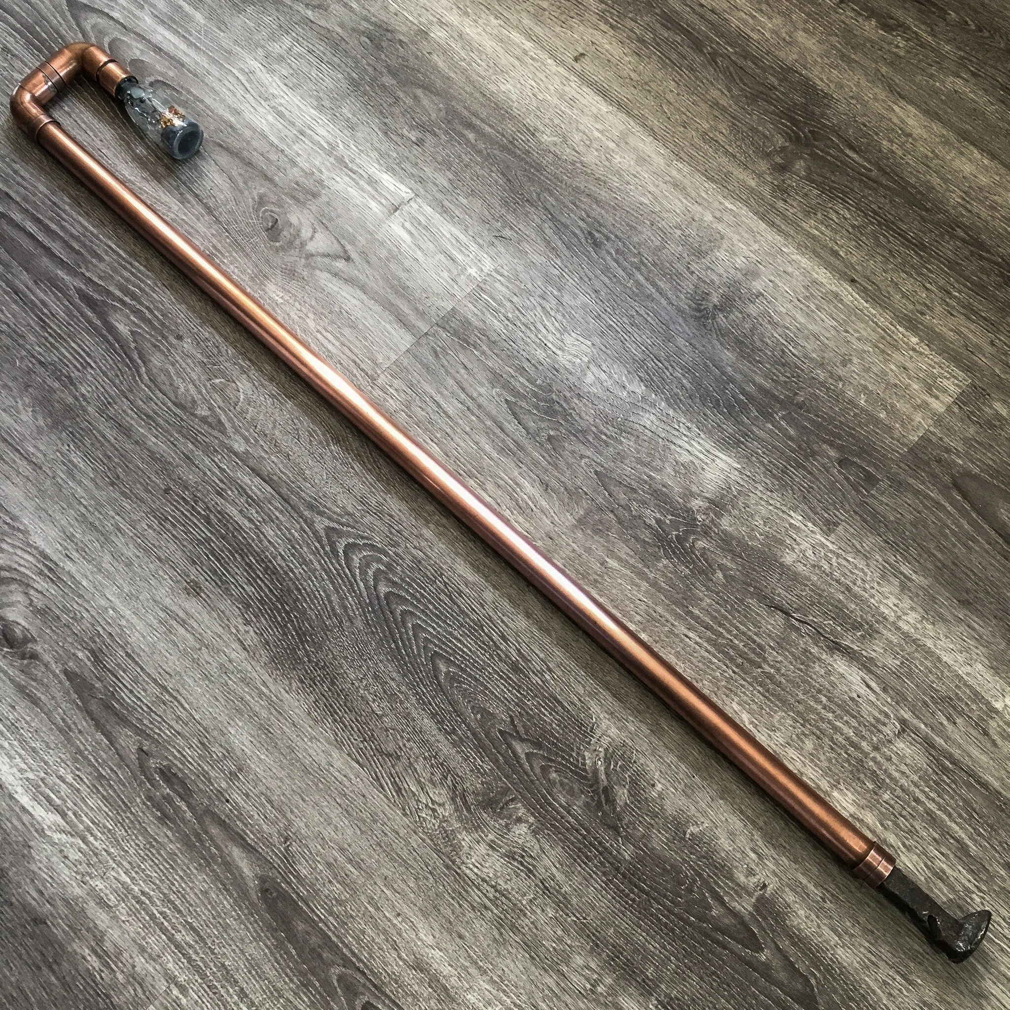 Copper Cane Bottle Opener 