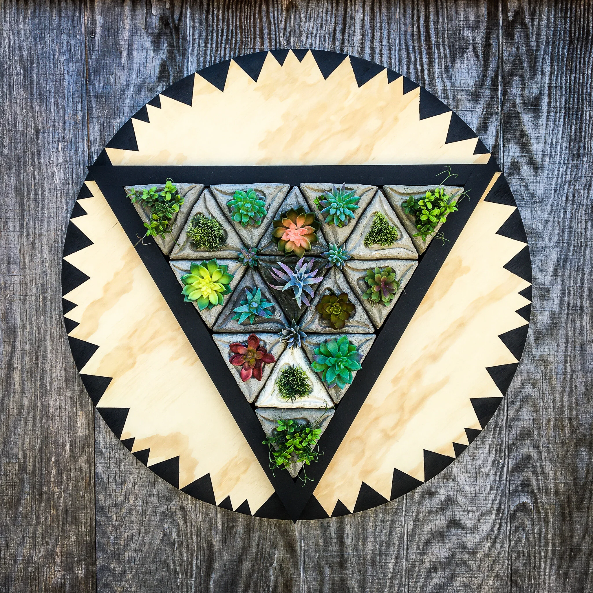 Geometric Garden Tile 