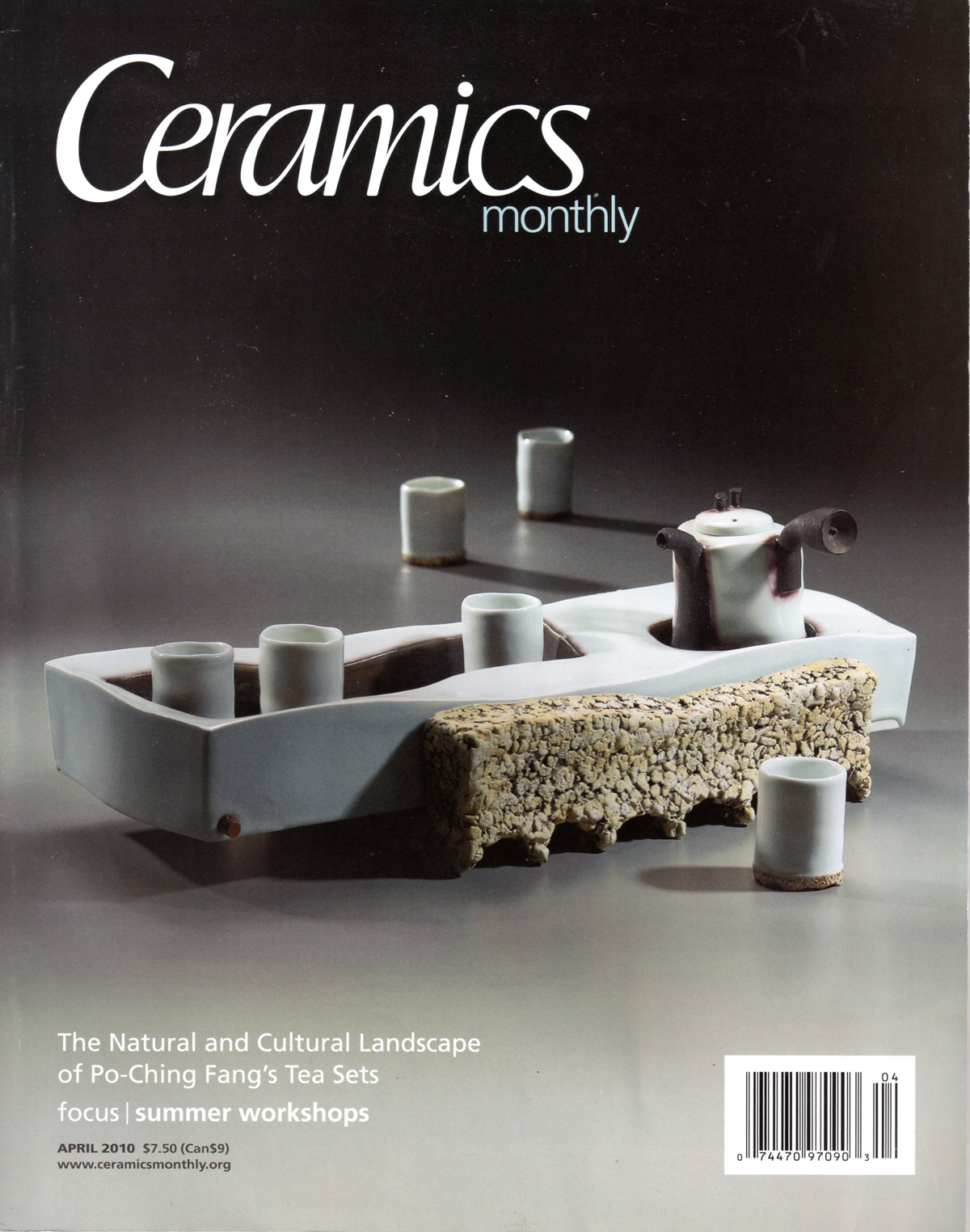 Ceramics Monthly April 2010