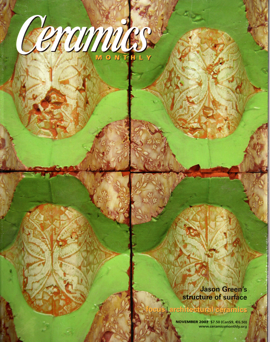 Ceramics Monthly November 2007