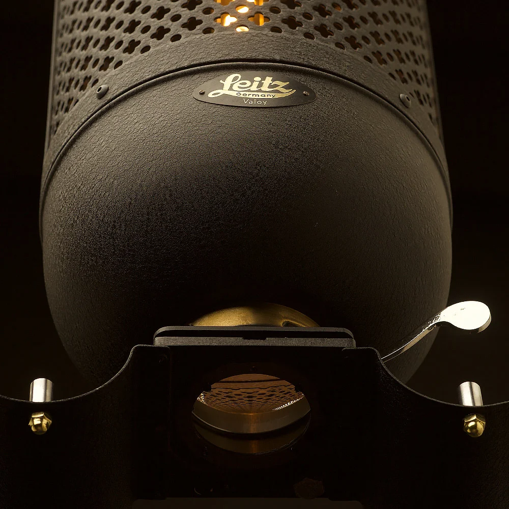 E Leitz Wetzlar Focomat Pendant Vintage Edison LED Underside