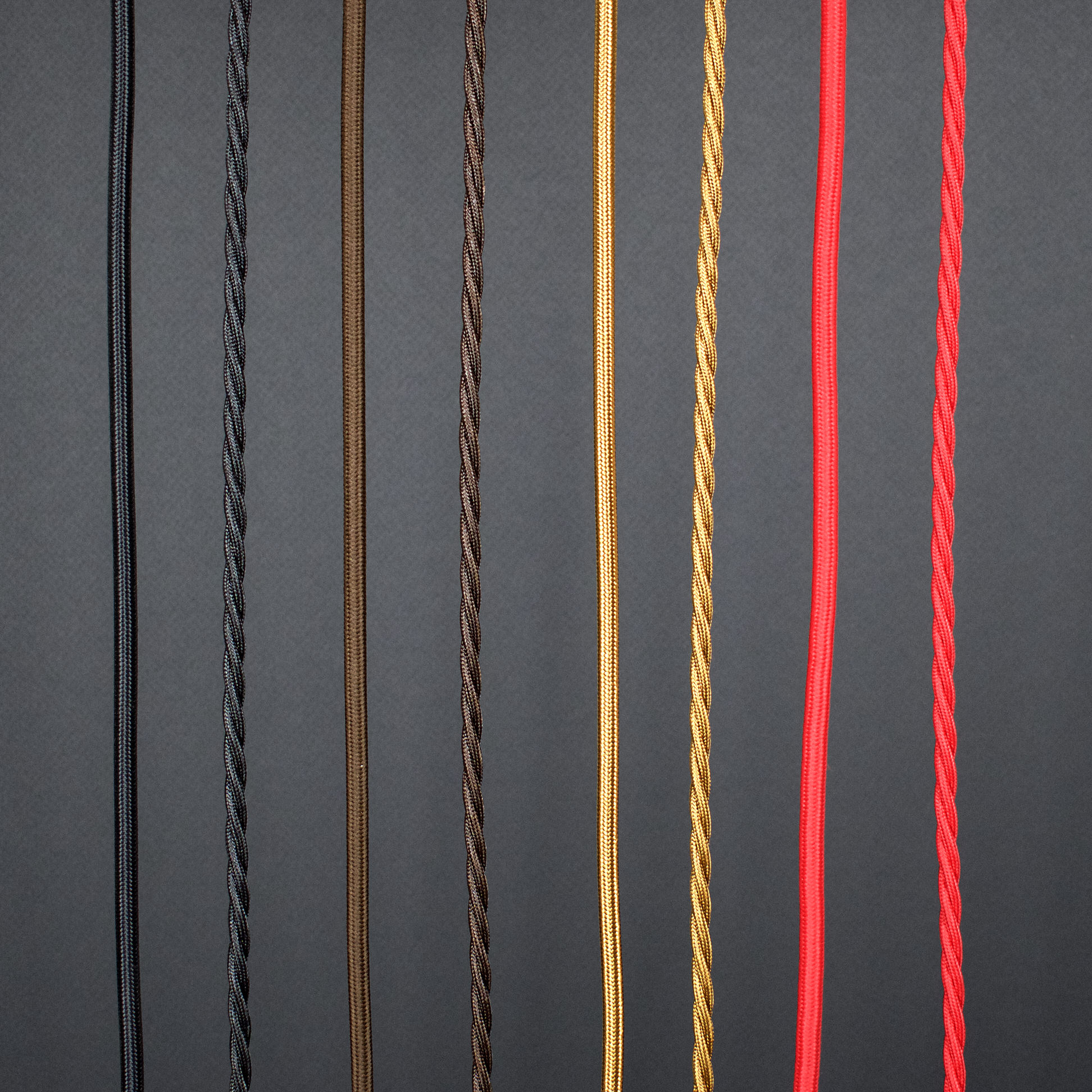 Little Anvil Fabric Cable Colour Options