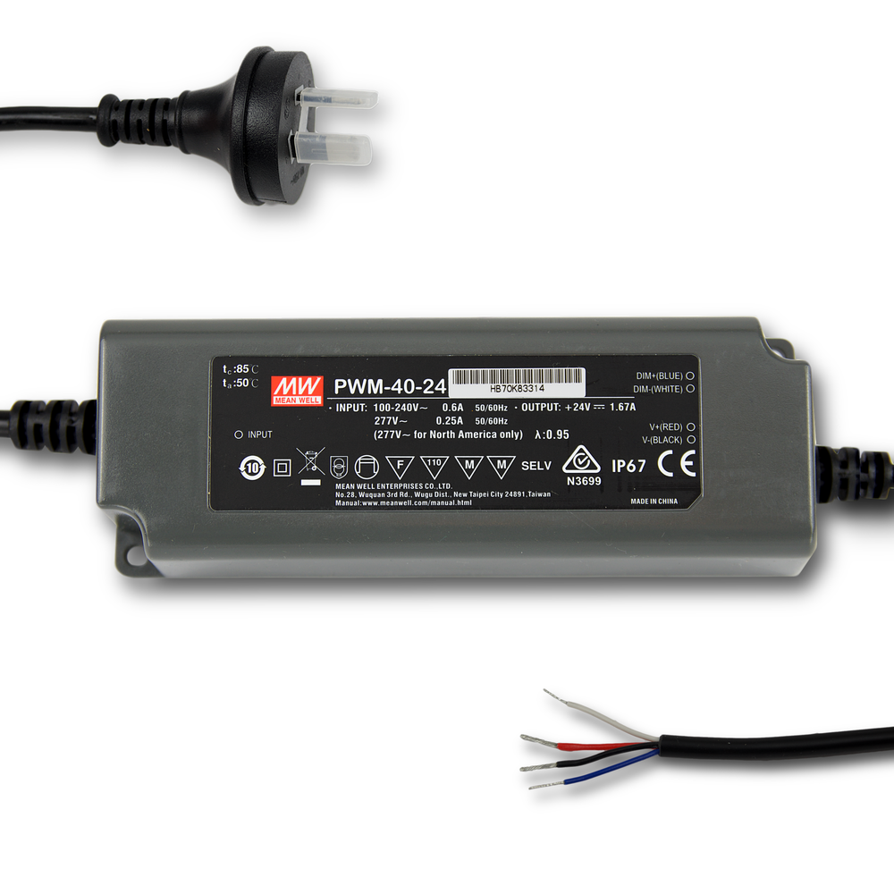 PWM Series Mean Well Constant Voltage Dimming Power SUpply