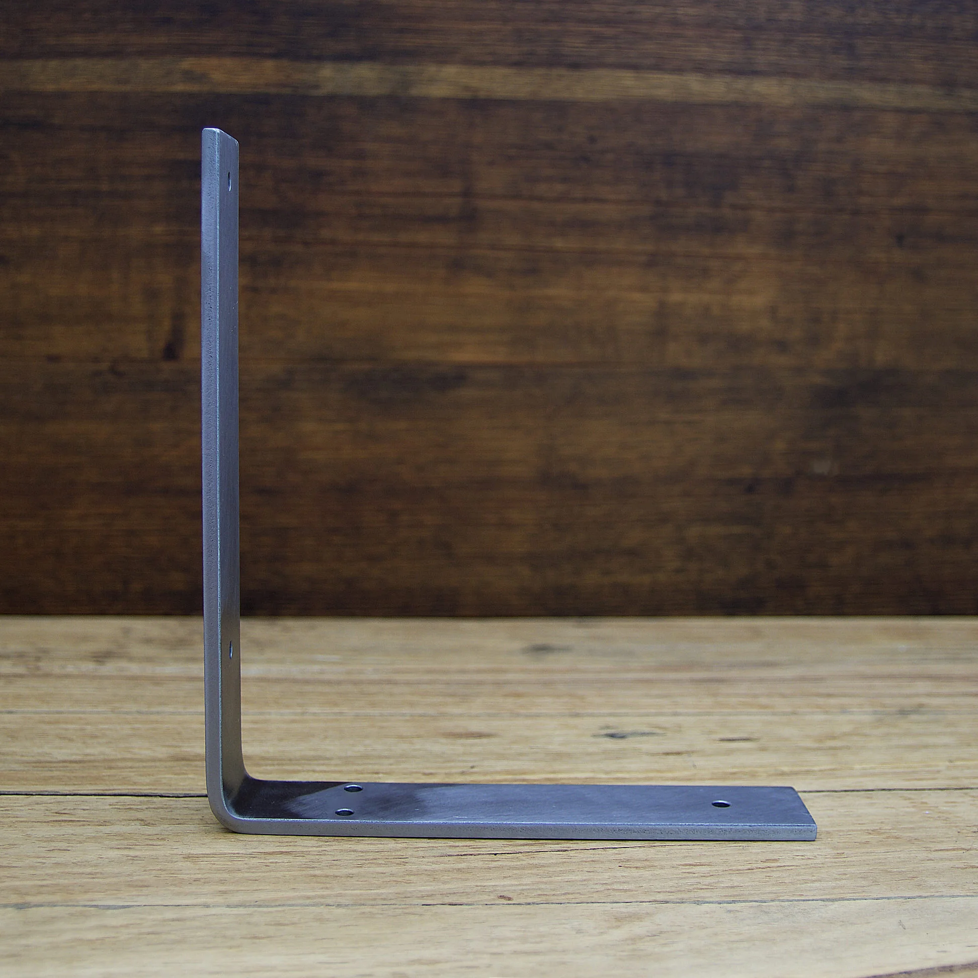 Shelf Bracket No1 Right Angle No Lip No Gusset Heavy Duty raw Steel Profile