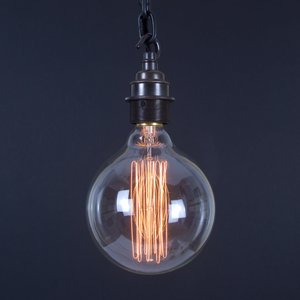 Lampholder Bronze Chain Hook Pendant E27 Edison Screw