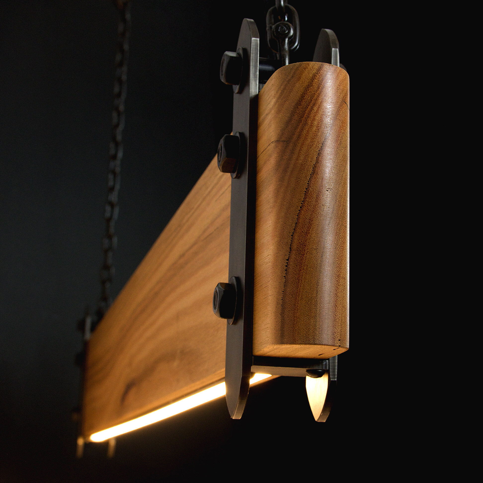 Wood Beam Lights