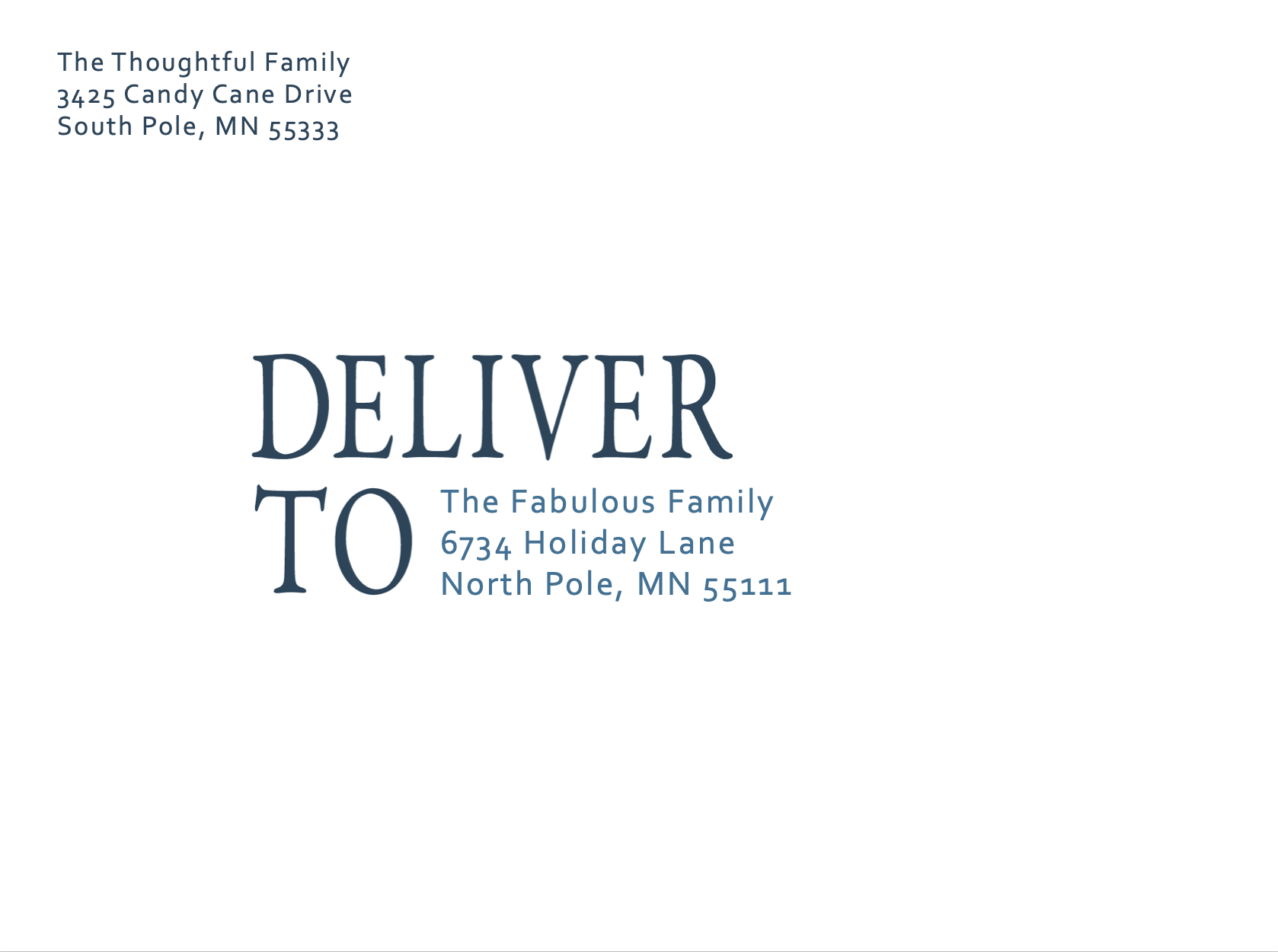 option 2 / deliver to