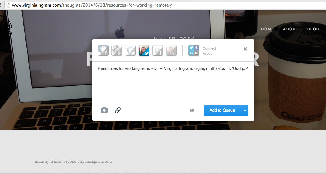 New default text. 
