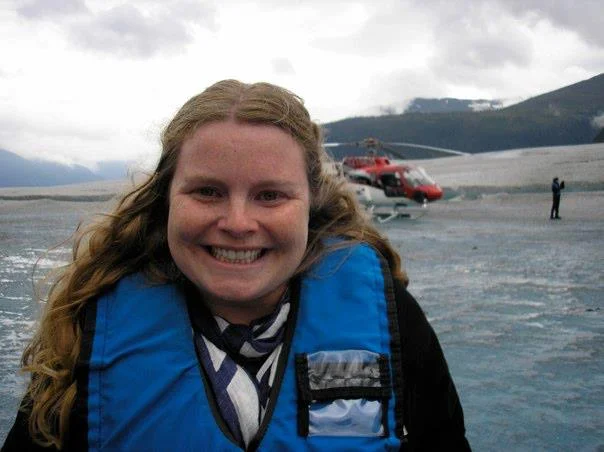 Helicopter ride to walk on a glacier in Alaska.