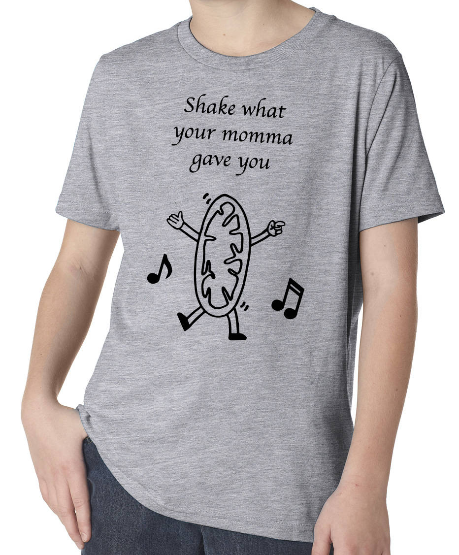 Dancing Mitochondria Shirt (unisex kids)