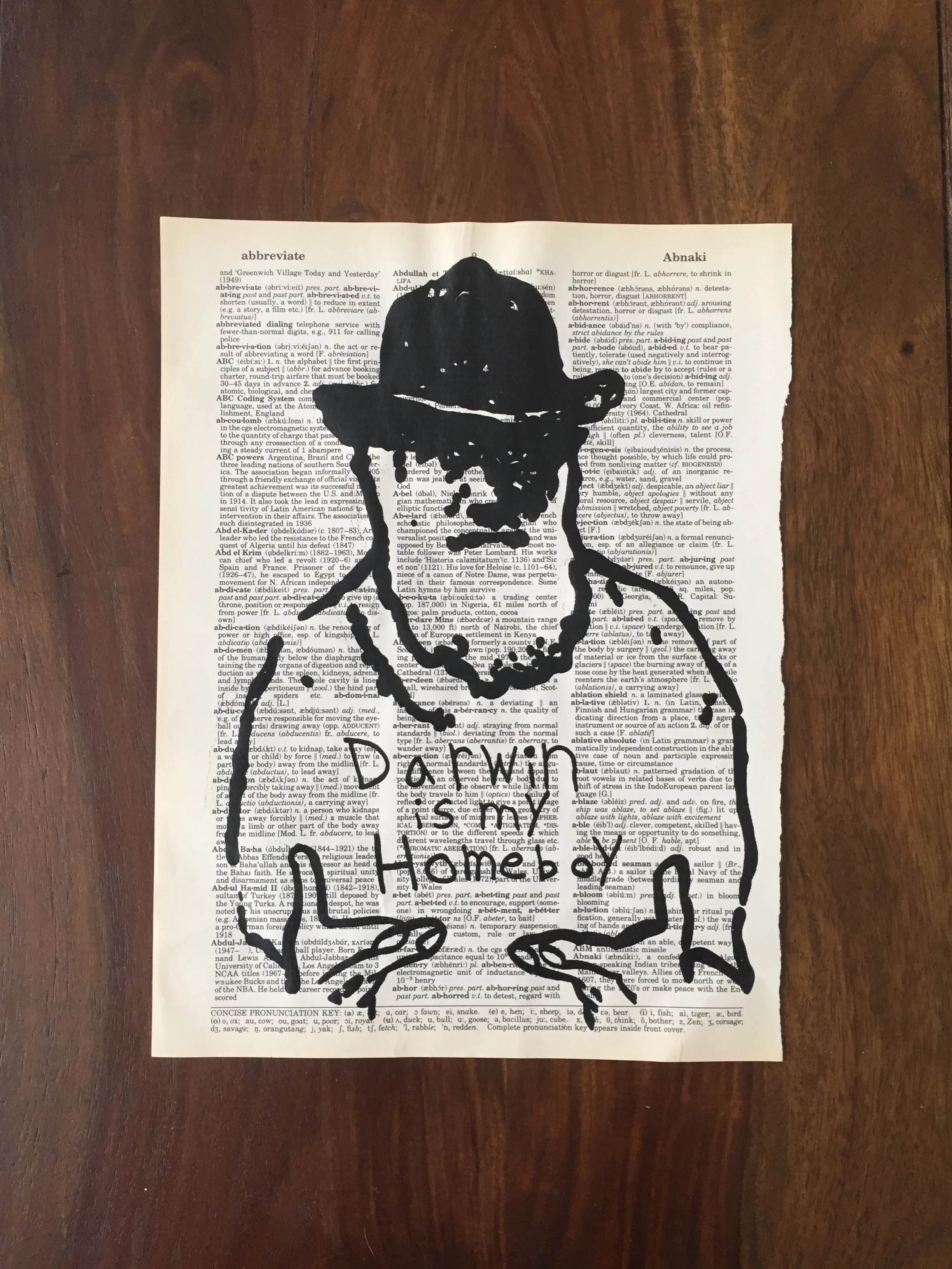 Print of Darwin