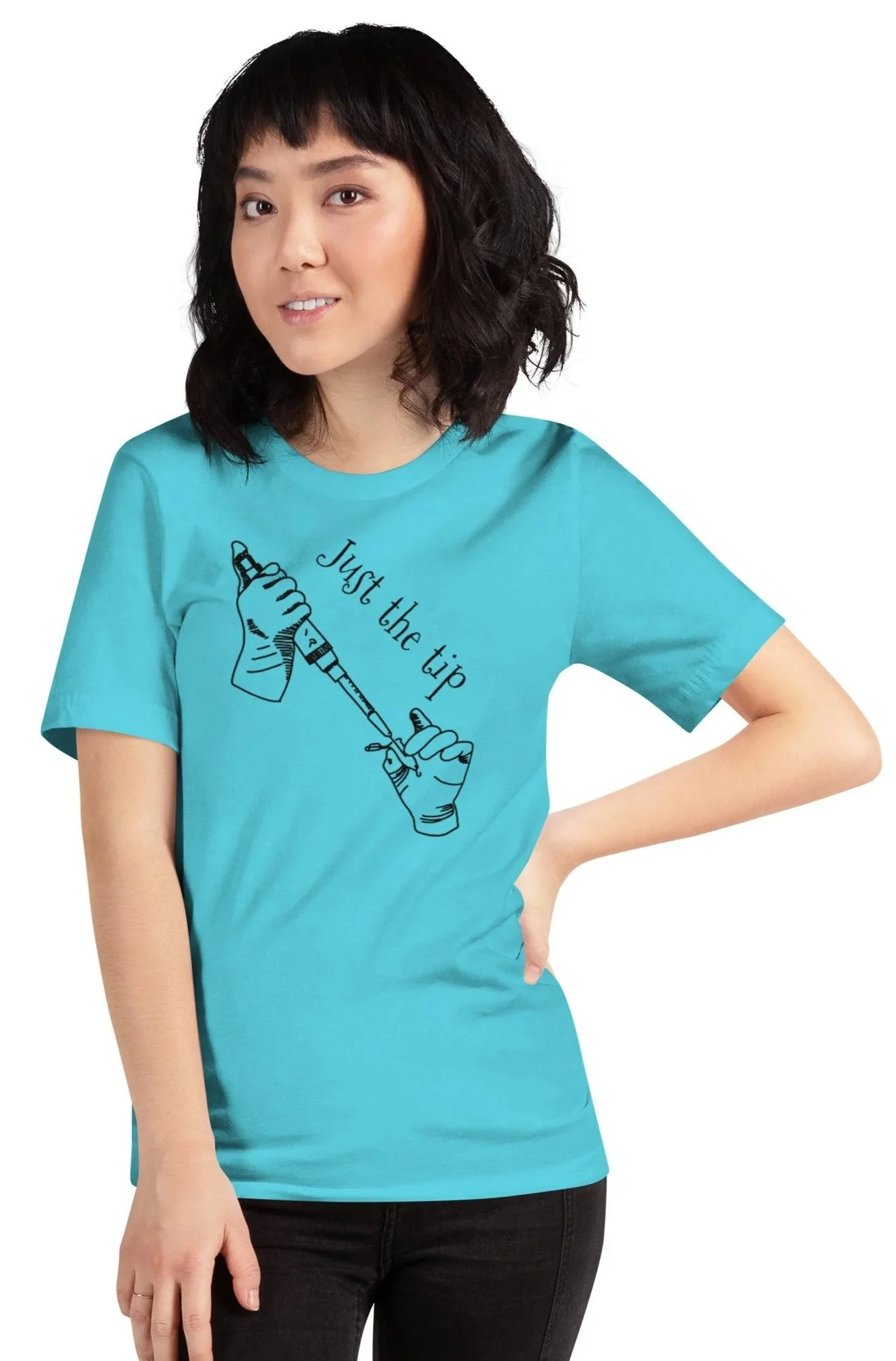 unisex-staple-t-shirt-turquoise-front-6a35ec85426a5.jpg