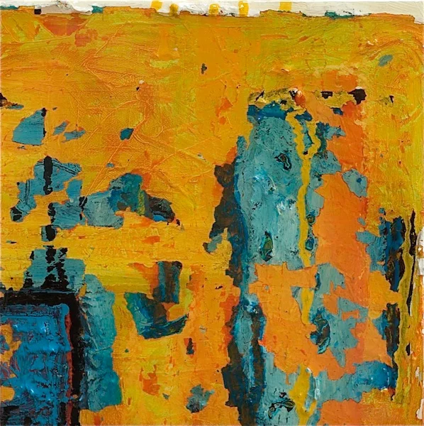 Crazy Once Removed 2.0 Exhibit B 2011 | oil and resin on canvas mounted on panel | 10 x 10 | $275 