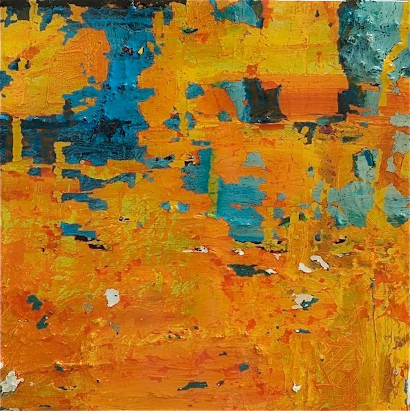Crazy Once Removed 2.0 Exhibit C 2011 | oil and resin on canvas mounted on panel | 10 x 10 | $275