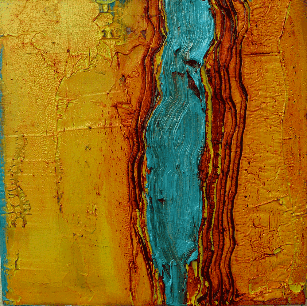 Not Used Except for Pocket 2012 | oil on panel | 6 x 6 | $175