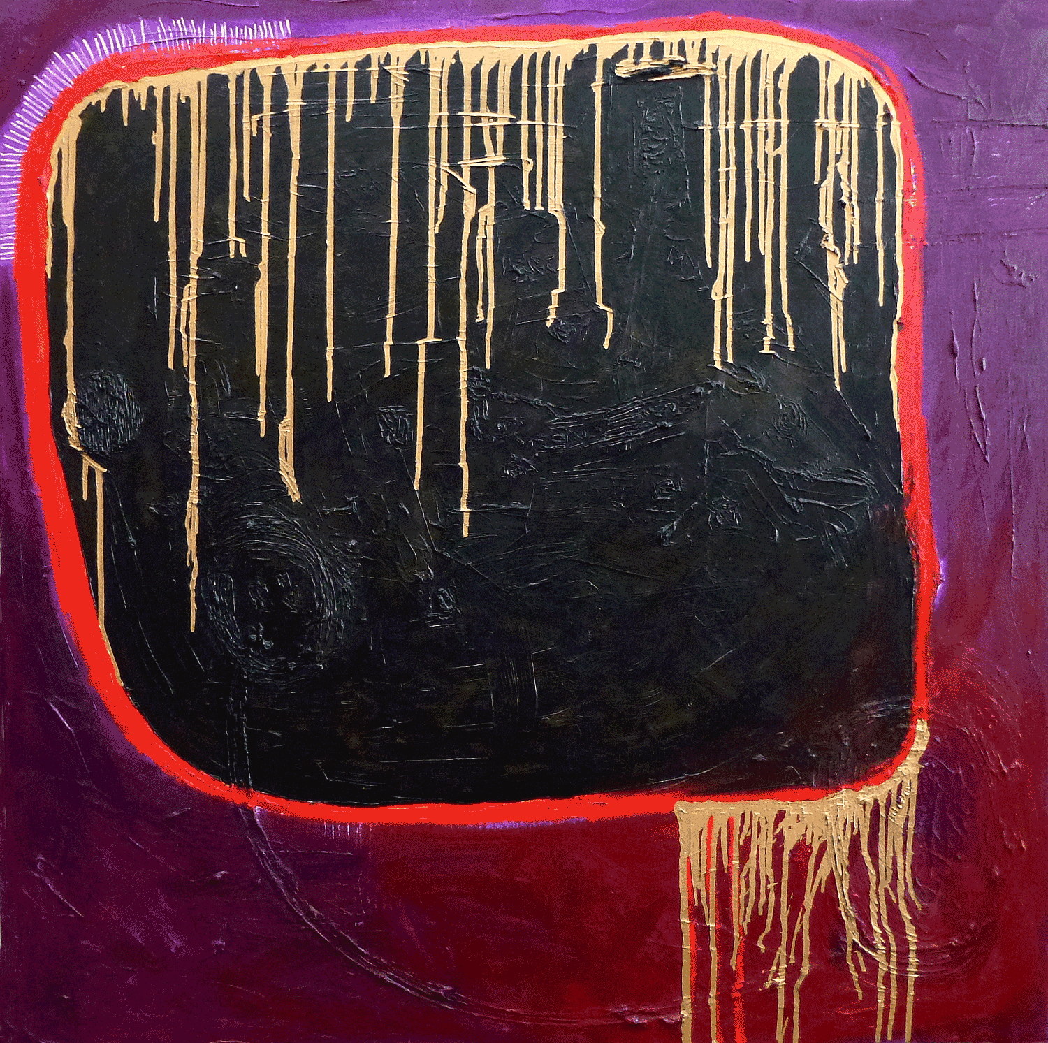  Have You Heard? 2.0  2011 | oil on canvas | 40 x 40 | $2500 