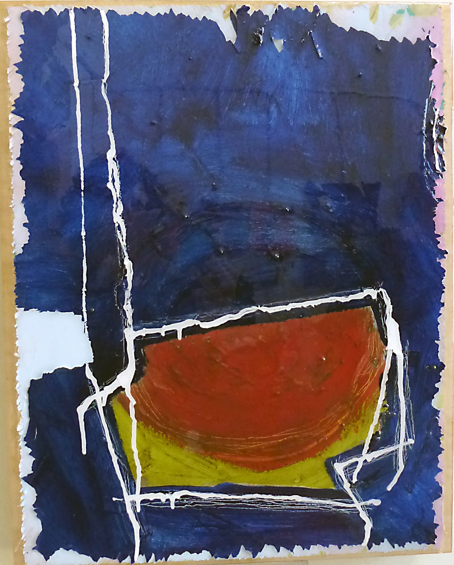 It's Already Too Late Exhibit A 2014 | oil on canvas mounted on panel with epoxy | 16 x 20 | $525