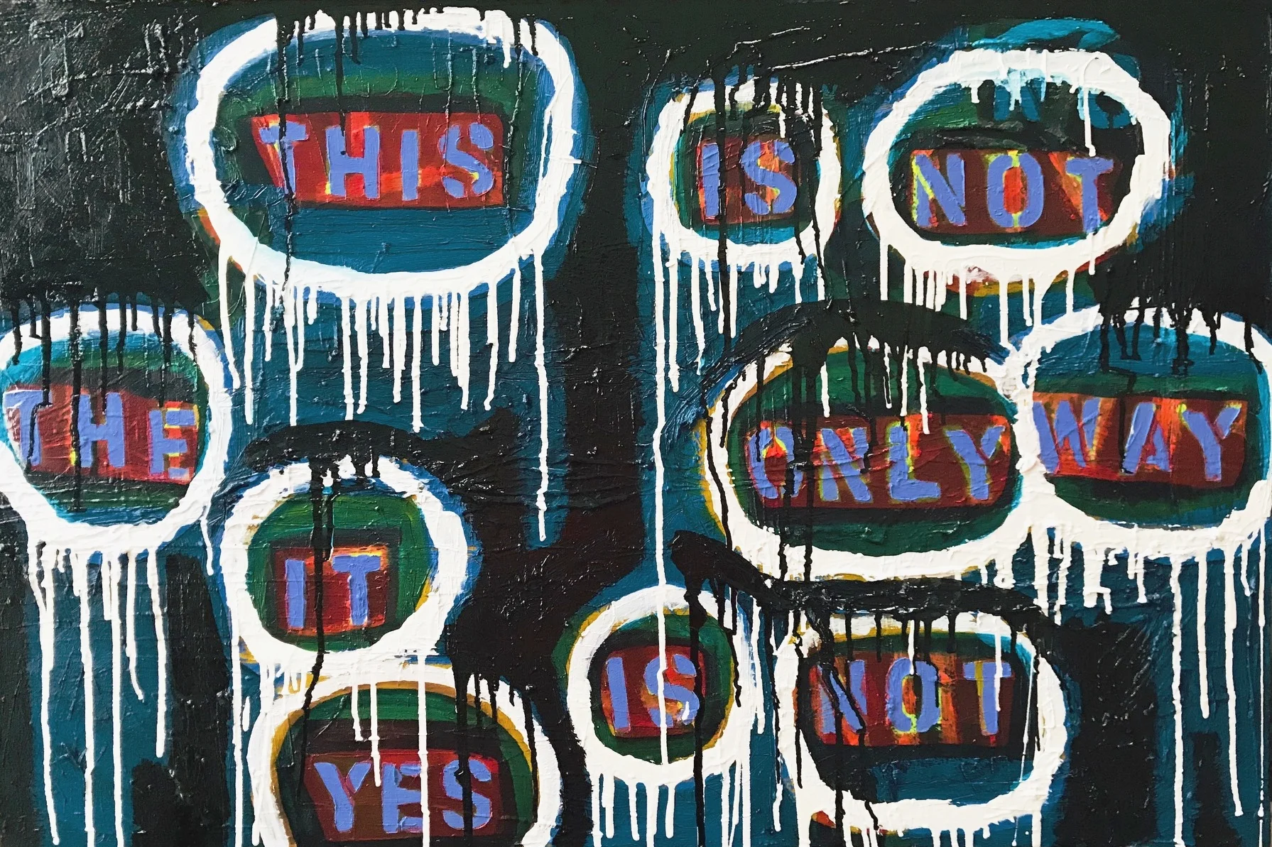This Communication Contains Forward Looking Statements 3.0 2017 | oil on canvas | 24 x 36 | $1350