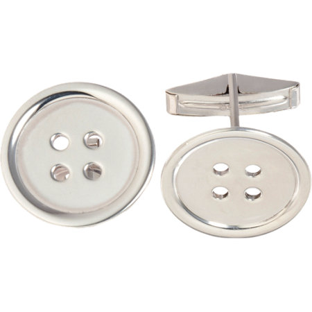 For the Metro guy who's always on trend: Impress Dad with these handsome cuff links from Barneys New York ! Button Cufflinks , $215.