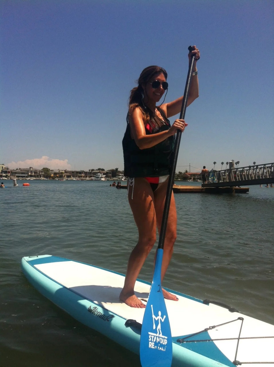 In Long Beach, California at Stand-up Rentals.