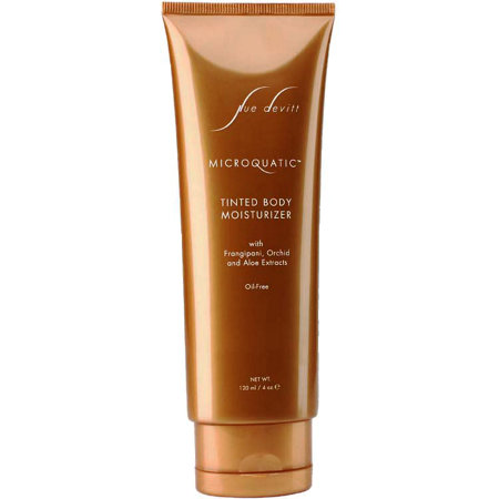 Sue Devitt Microquatic Tinted Body Moisturizer, $36.