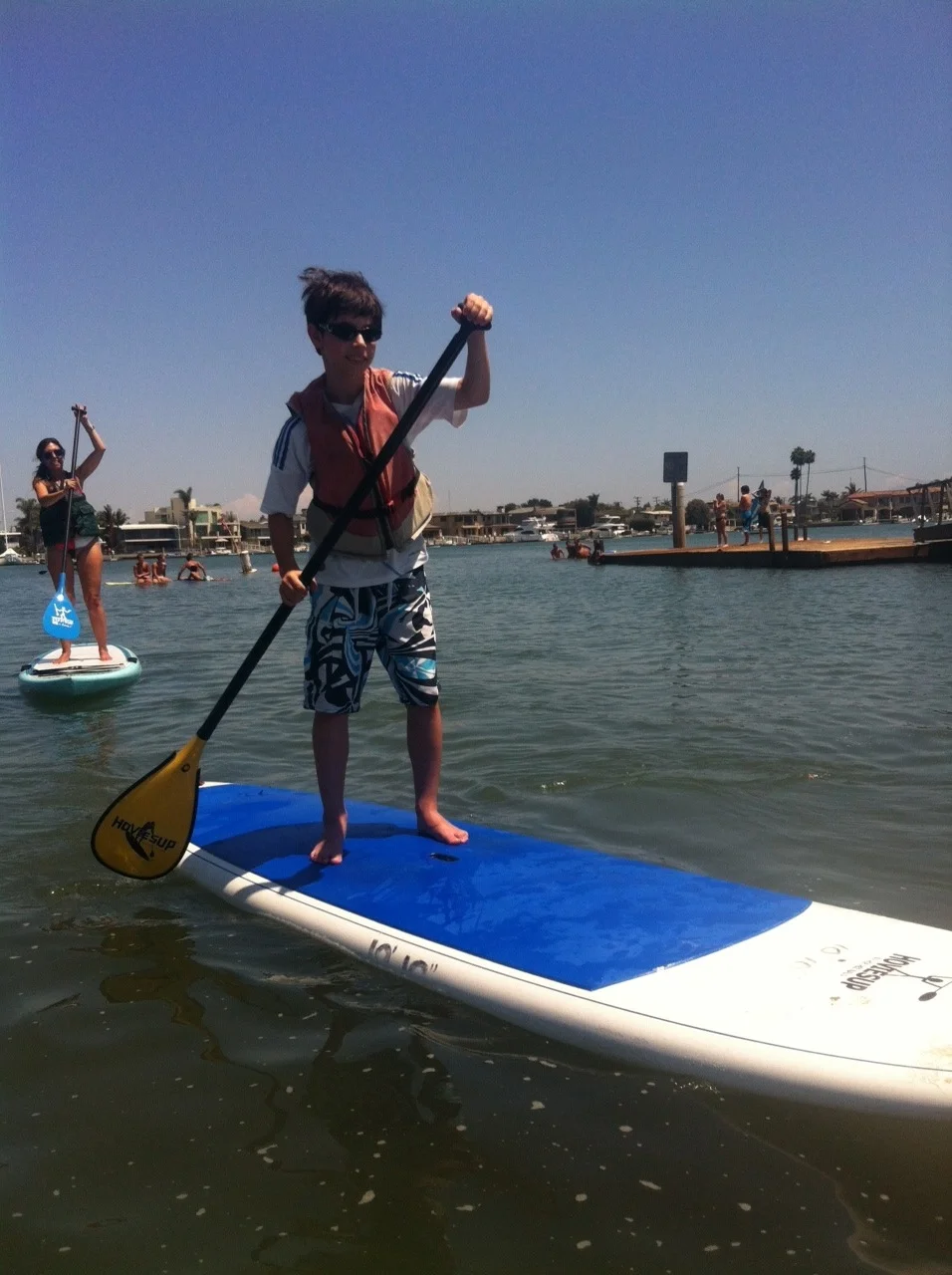 My son Alex got his certification on his first day!