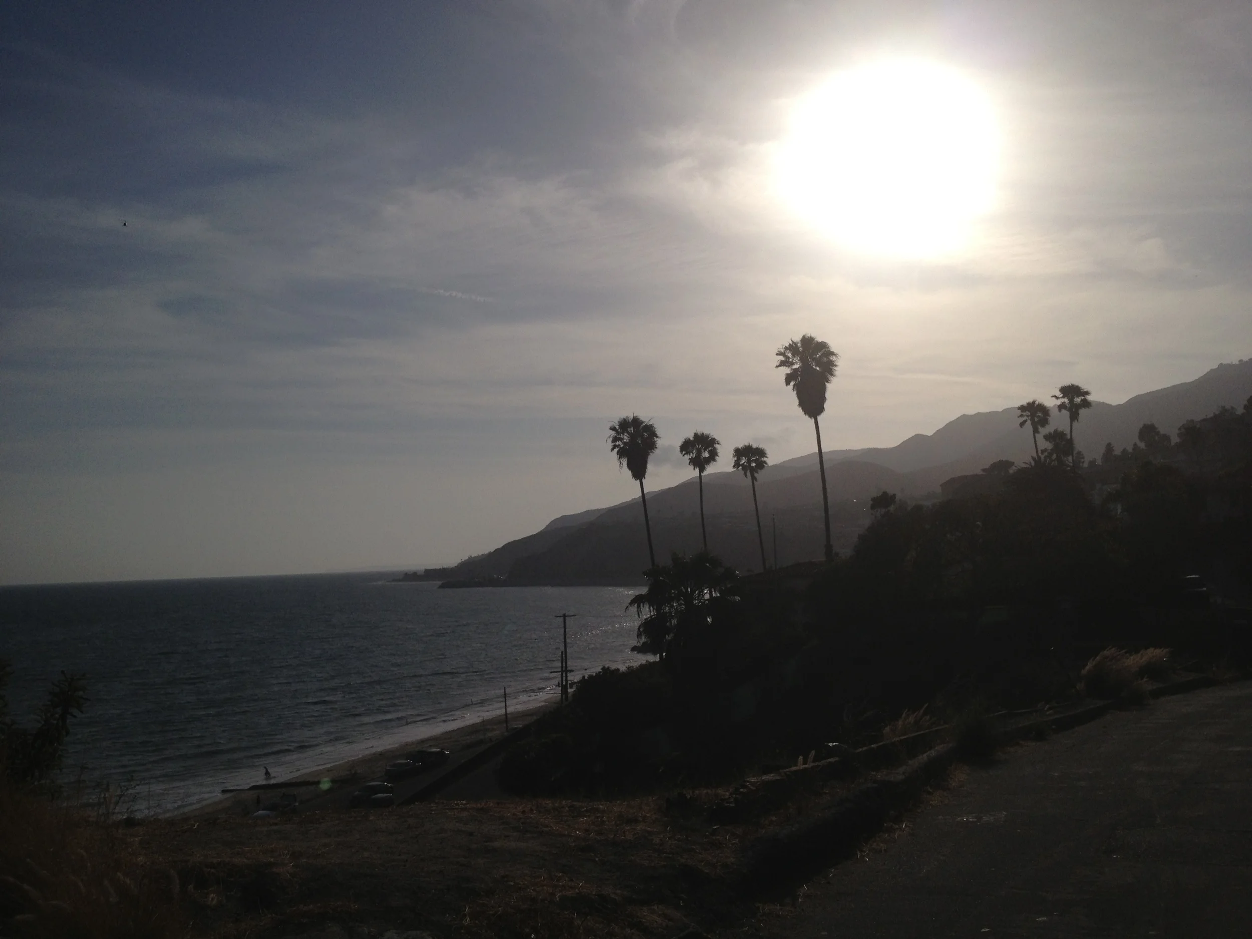 Pacific Palisades view of Malibu. Beautiful Cali!