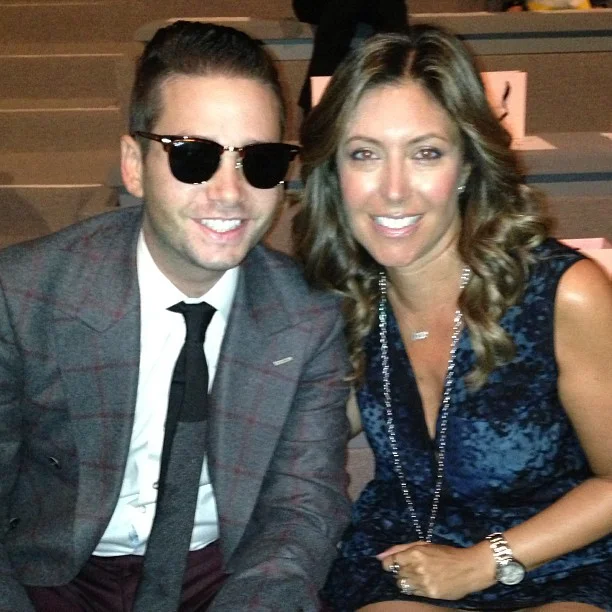 Sitting front row with Josh Flagg of Bravo's Million Dollar Listing LA. 