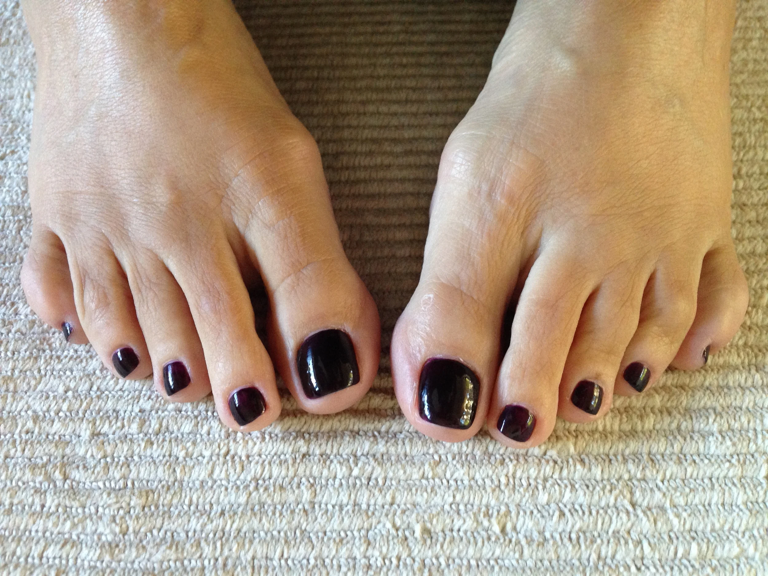 Nuance Salma Hayek Nail Lacquer, Crushed Violet, $5.99. Available at CVS.