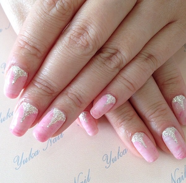 Pink Opal mani brings you love and good luck!